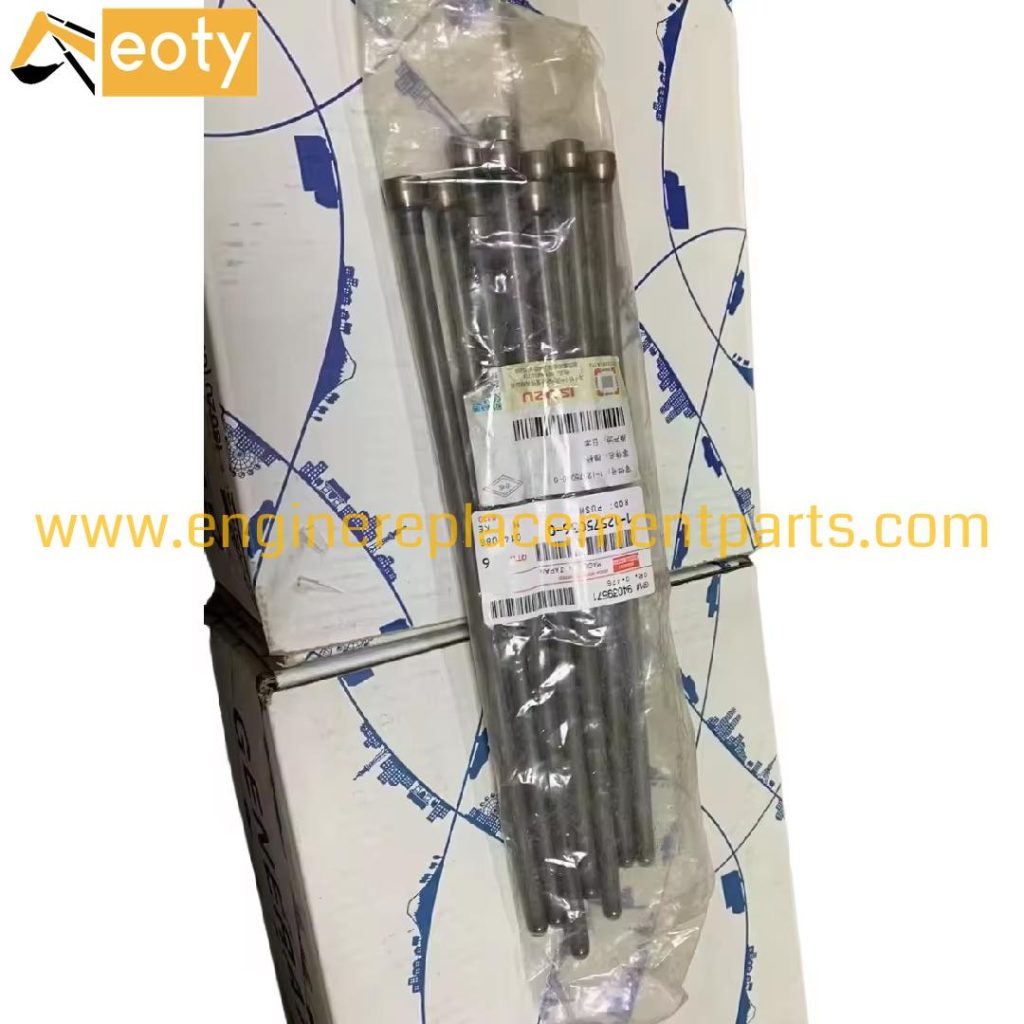 Isuzu 4BG1 6BG1 Valve Push Rod / Ejector Lever 1-12575036-0 OEM Quality