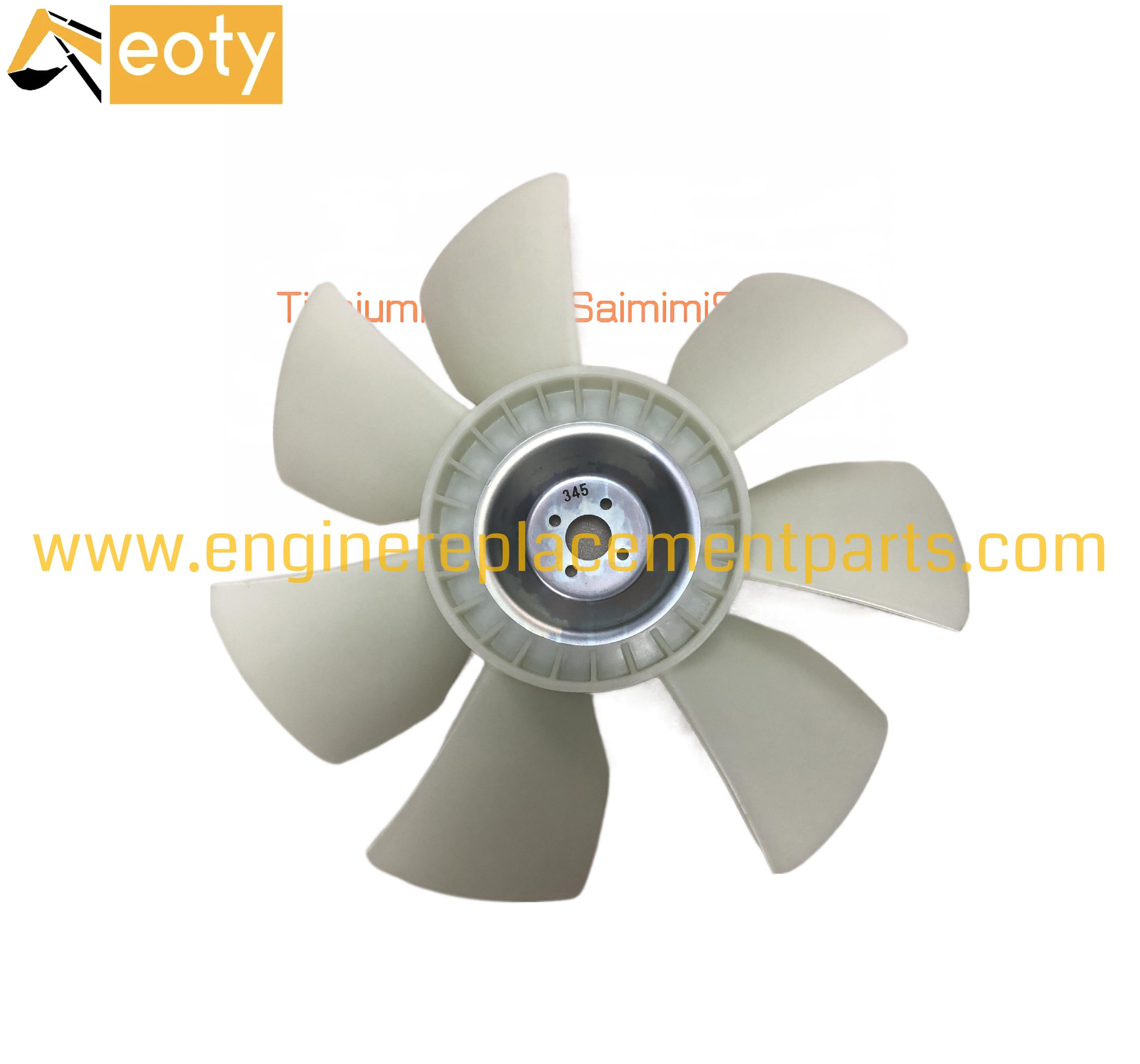 1-13660345-0 Fan Leaf Fan Blade Fan Cooling 1136603450 Suitable For Hitachi Zax120 Zx120 4bg1 Engine 1-13660-345-0