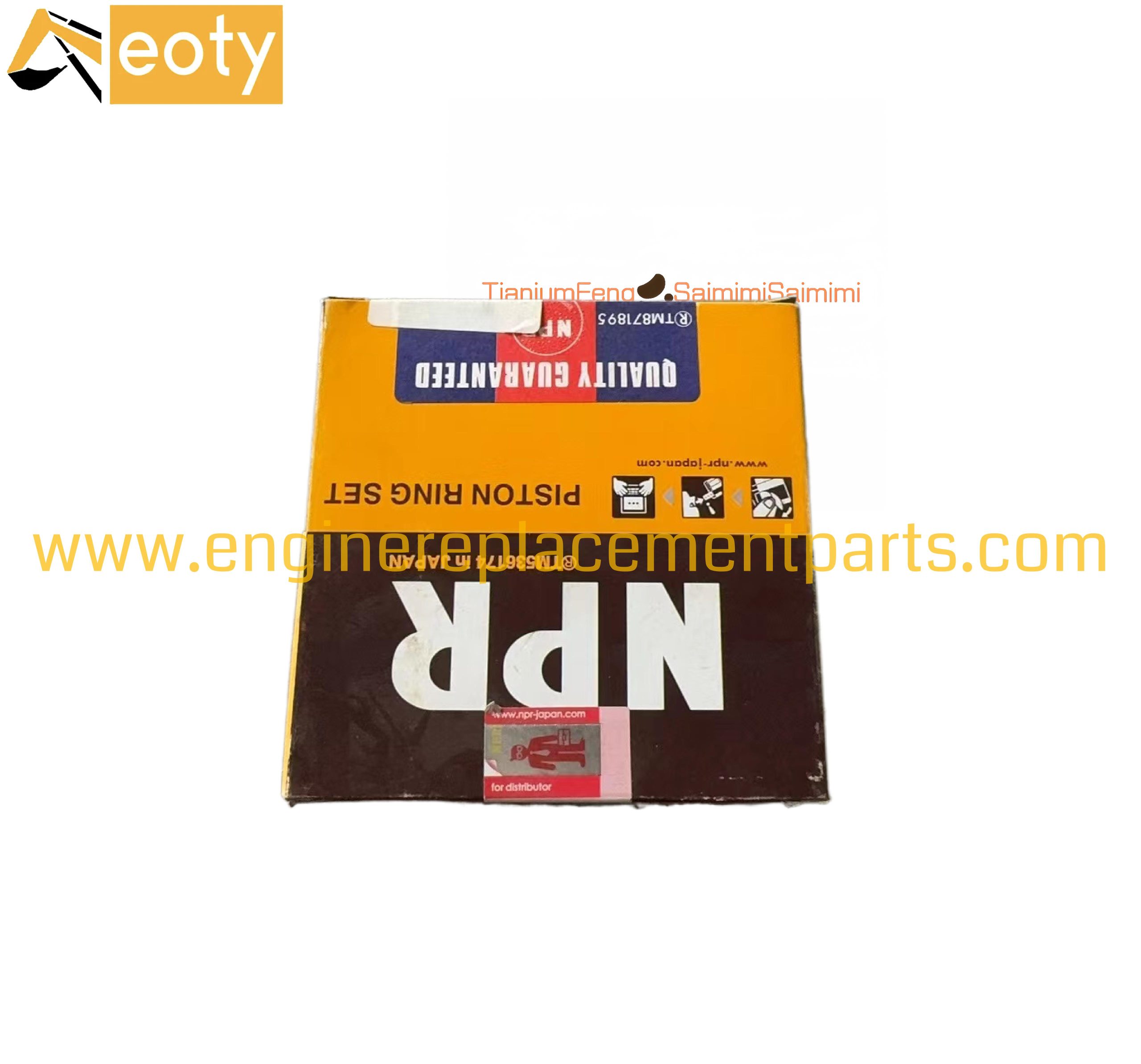 1-19163051-1 6hh1 Air Compressor Piston Ring Kit Yas06085ab 1191630511 Oem 85mm Ring Set Size 85cm*3.0*3..0*3.0*4cm