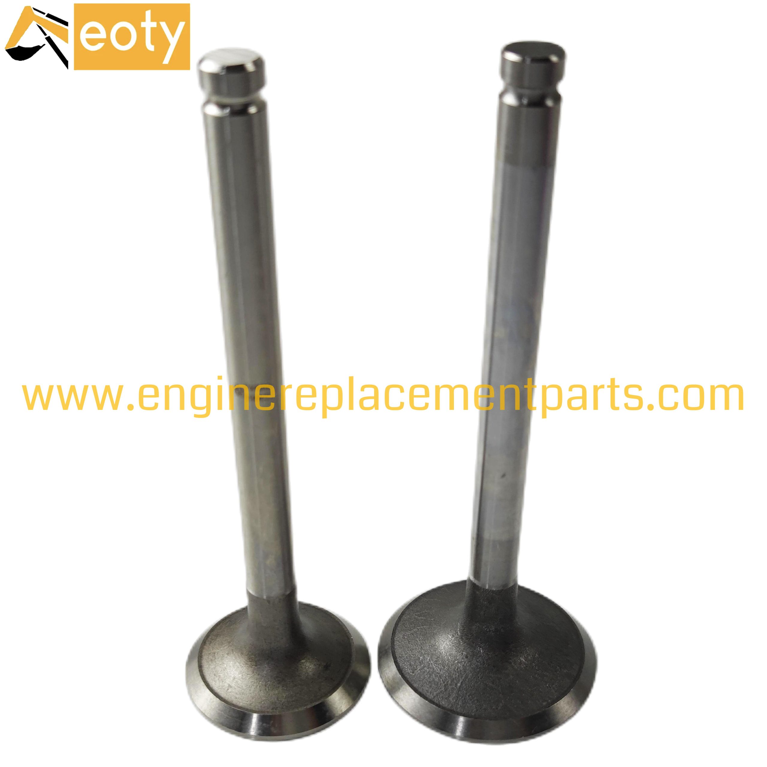 1004-4 1006 1006-6 Intake Valve 45x9.5x123mm 3142l051 And Exhaust Valve 37.5x9.5x123.5mm 3142a151 For Perkins Engine Spare Parts