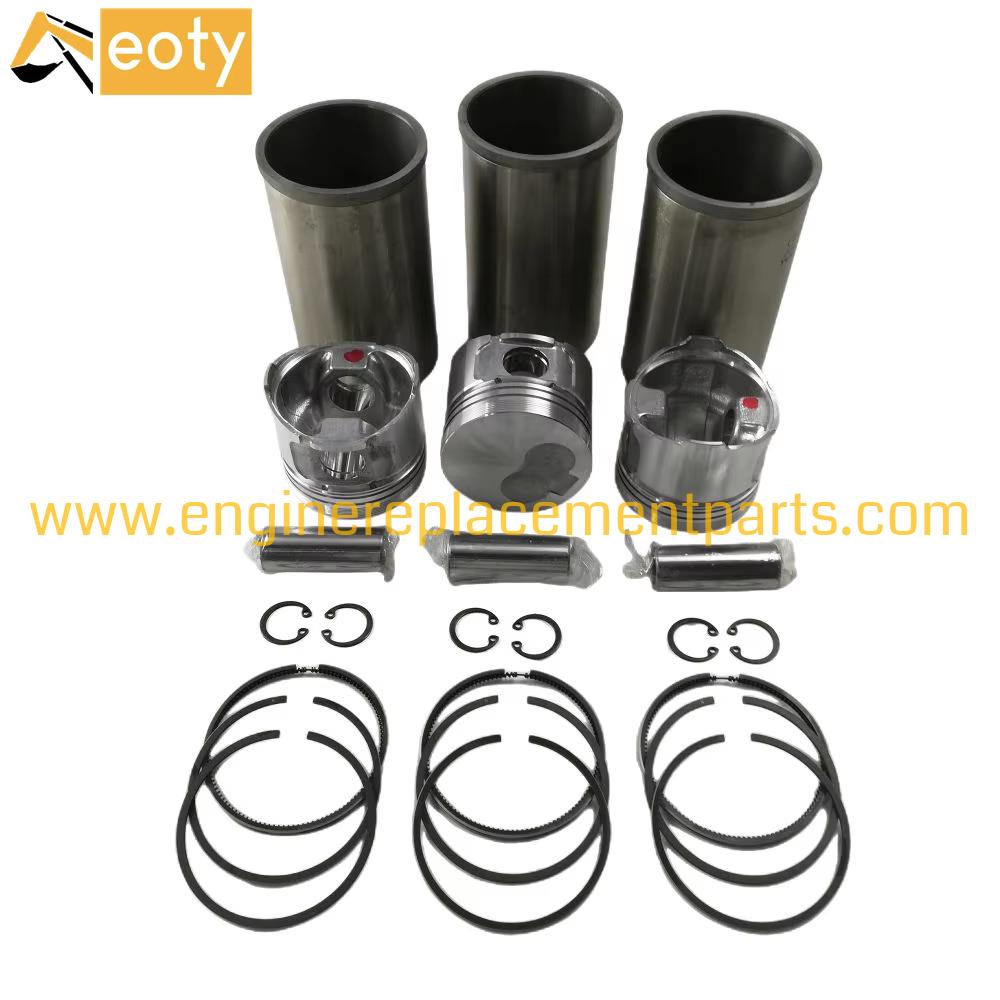 3tne66 Cylinder Liner Kit Liner 767119-06786 Piston 119270-22091 Ring 719270-22501 Suitable For Yanmar Engine Repair Parts Set