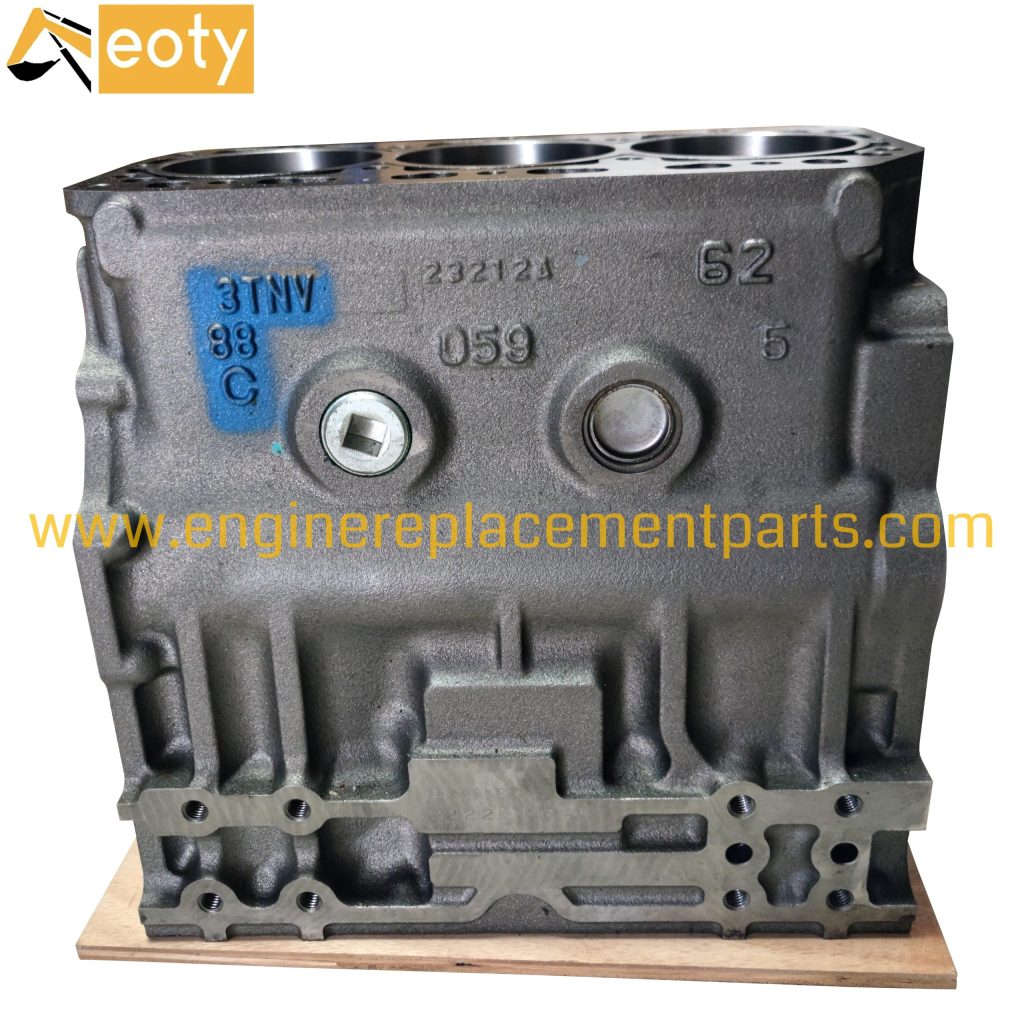 Yanmar 3TNV88 Diesel Engine Cylinder Block | OEM Quality | 46kg