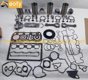 Perkins 404d Engine Overhaul Kit: Cylinder Liner, Piston Set, Gasket, Bearing, Valve Pump