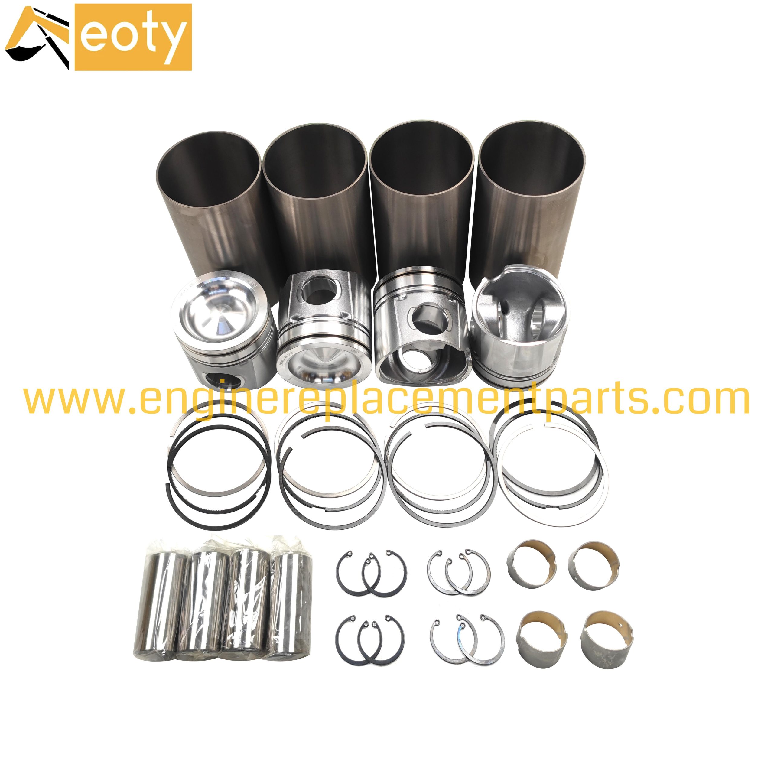 4d107 Cylinder Liner Kit Suitable For Komatsu Engine Parts