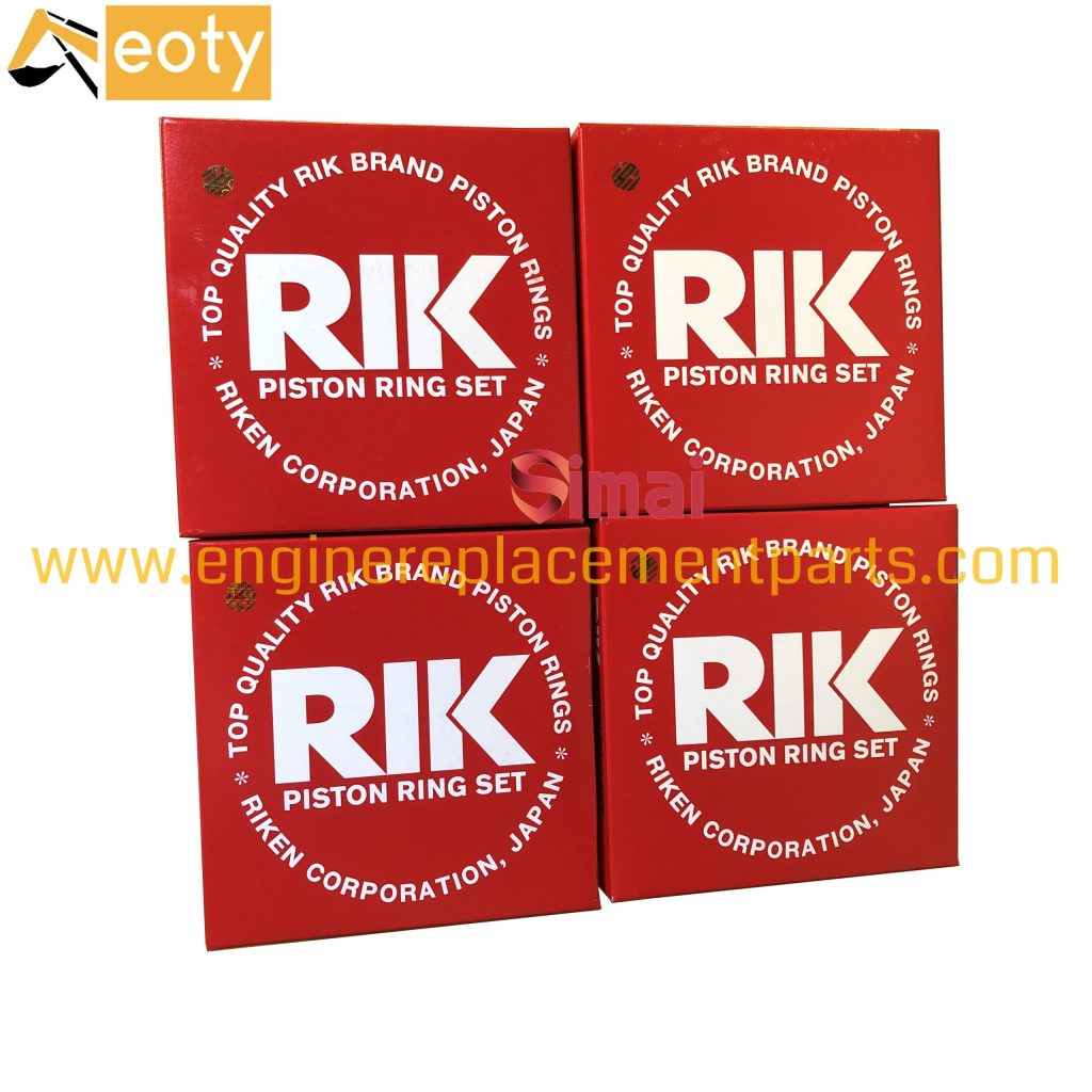RIK 4D34T Piston Ring Set | 4D34 Engine | For Excavator & Truck