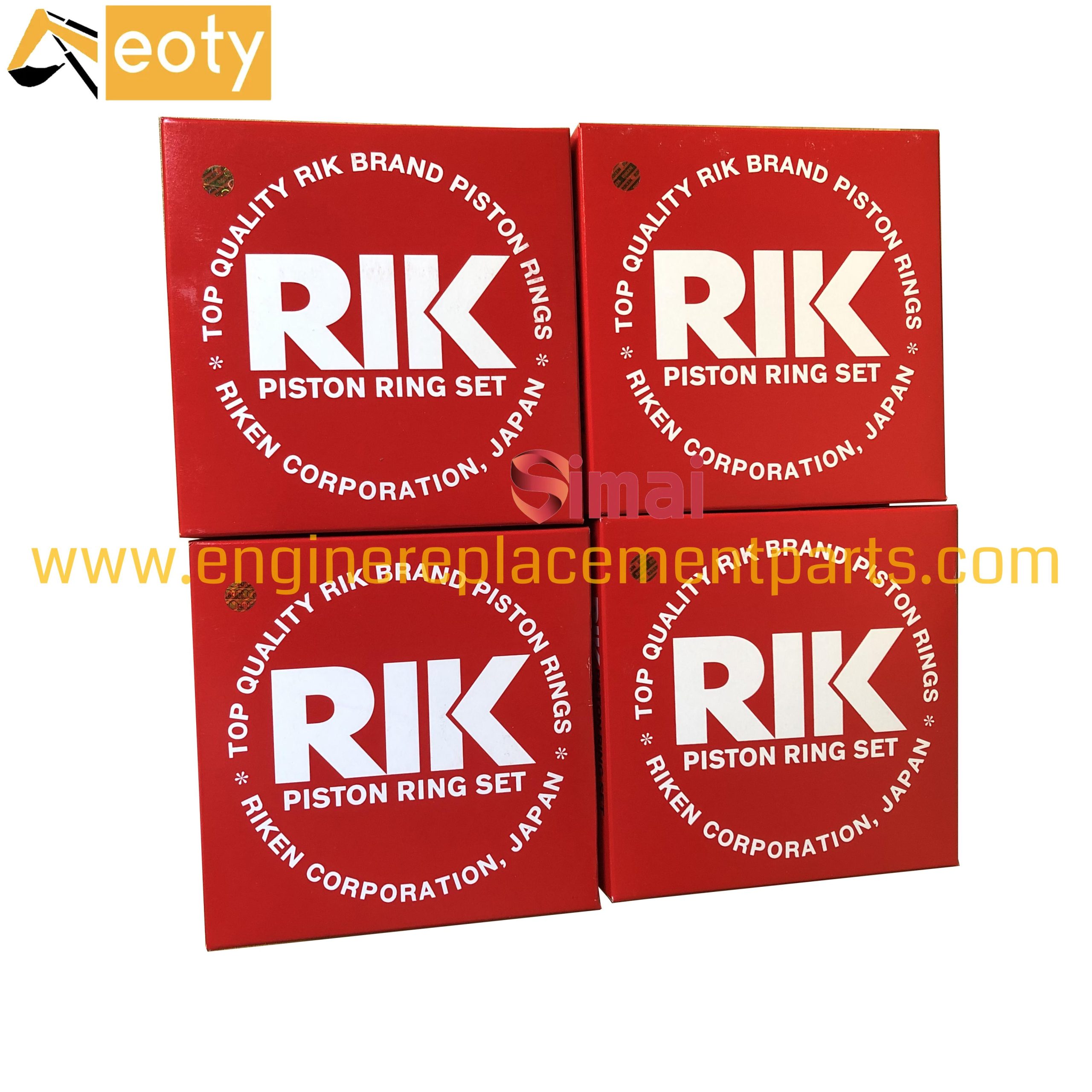 4d34t Rik Piston Ring Set 4d34 Piston Ring For Excavator And Truck