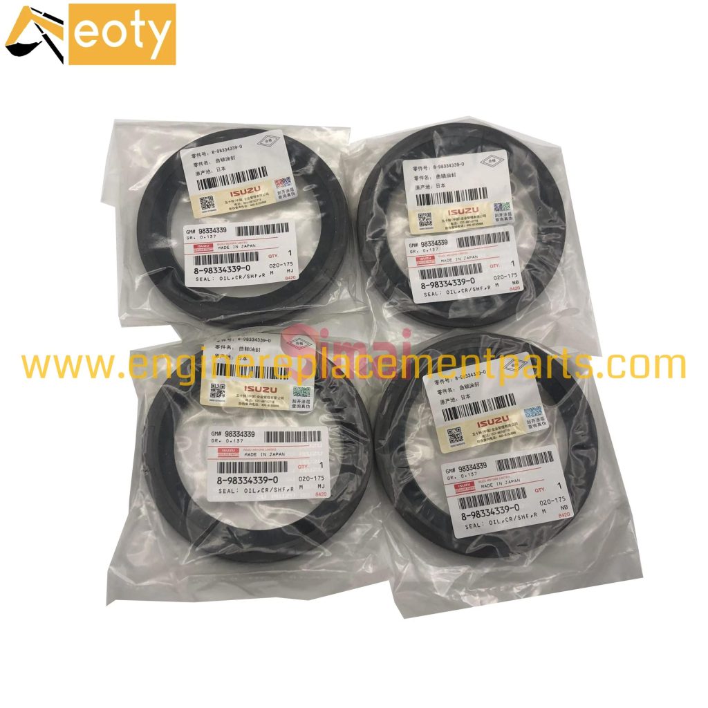 Genuine Isuzu 4HK1 6HK1 6HH1 Crankshaft Oil Seal 8-98334339-0 / 8-98334482-0