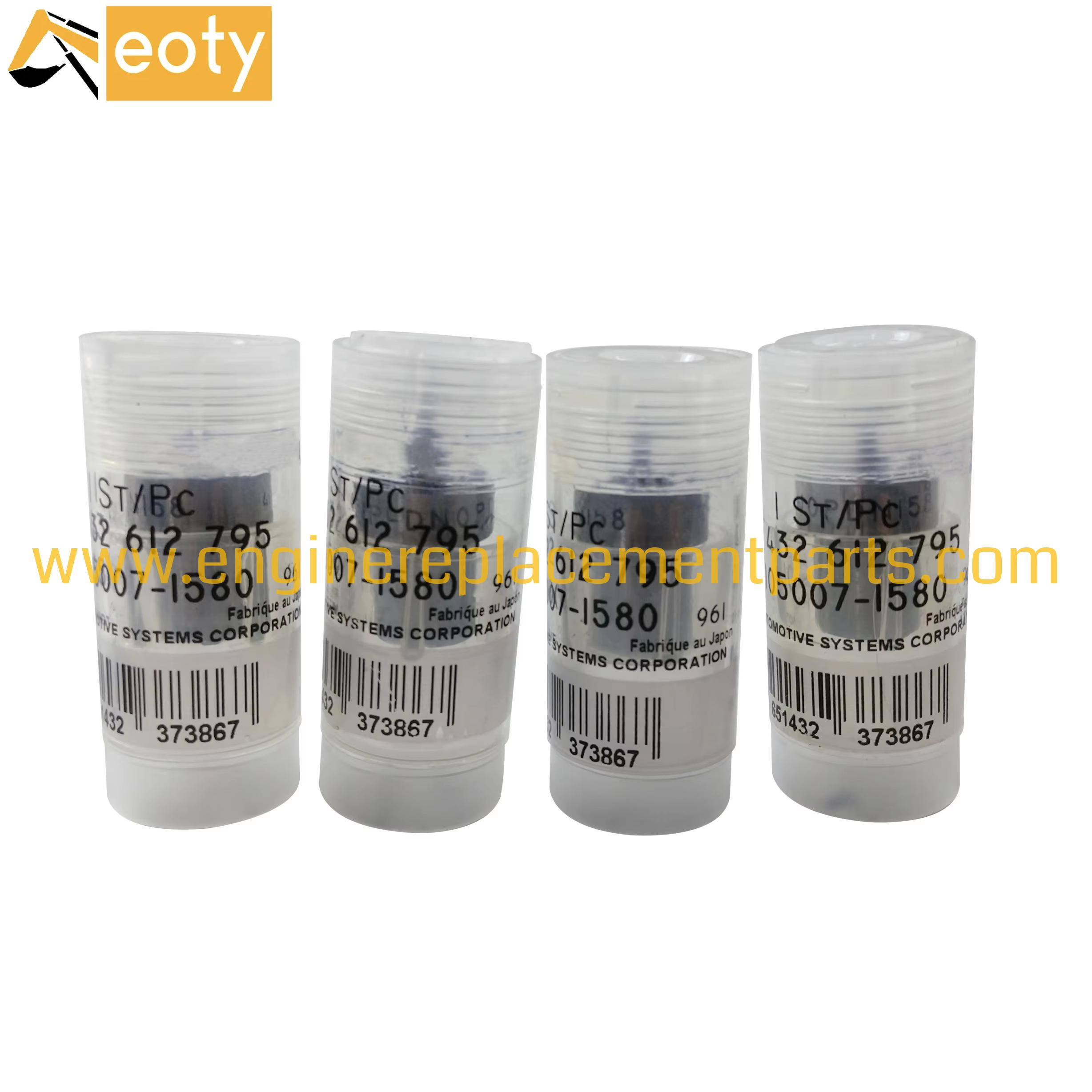 4tne92 Diesel Injector Nozzle Dn0pdn158 H105007158 Standard Pintle Nozzle 105007-1580 119717-53010 For Yanmar Engine Spare Parts