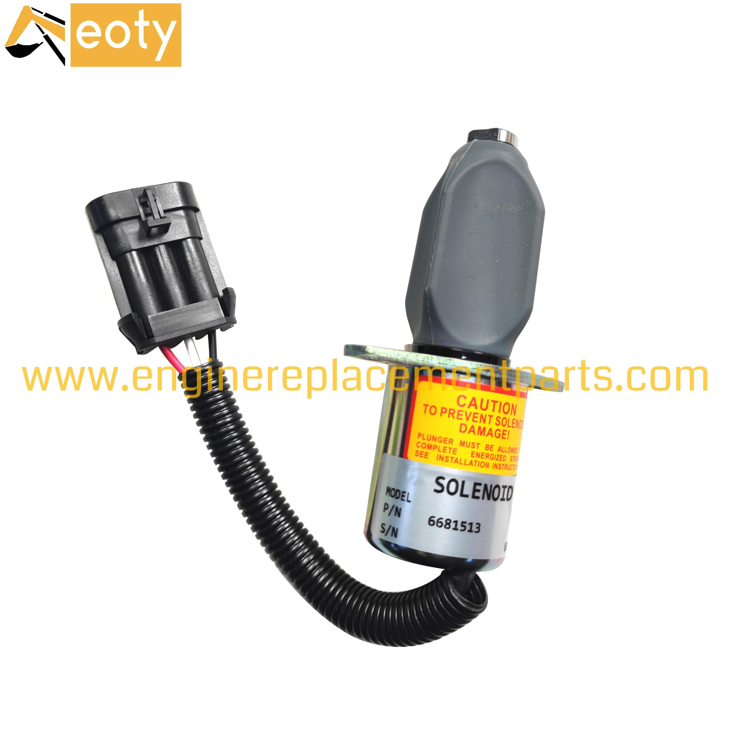 6681513 Solenoid Valve 12v Suitable For Bobcat Engine Parts