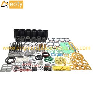 Komatsu Engine Overhaul Kit | 6D125 SAA6D125-7 | Piston Set Gasket Kit Valve Bearing for PC400-7 PC450-10