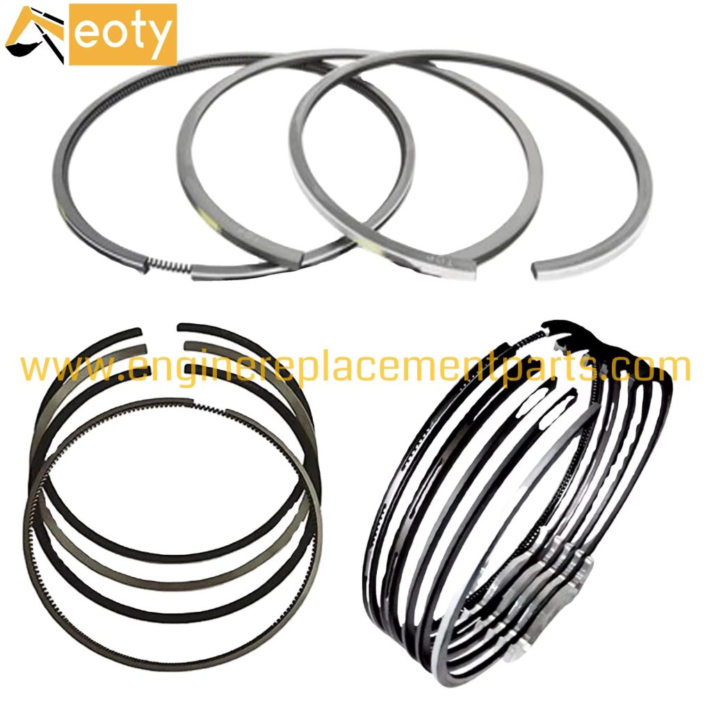 Mitsubishi 6D16 / 6D16T Engine Piston Ring Set – ME997467, ME999549, ME999956