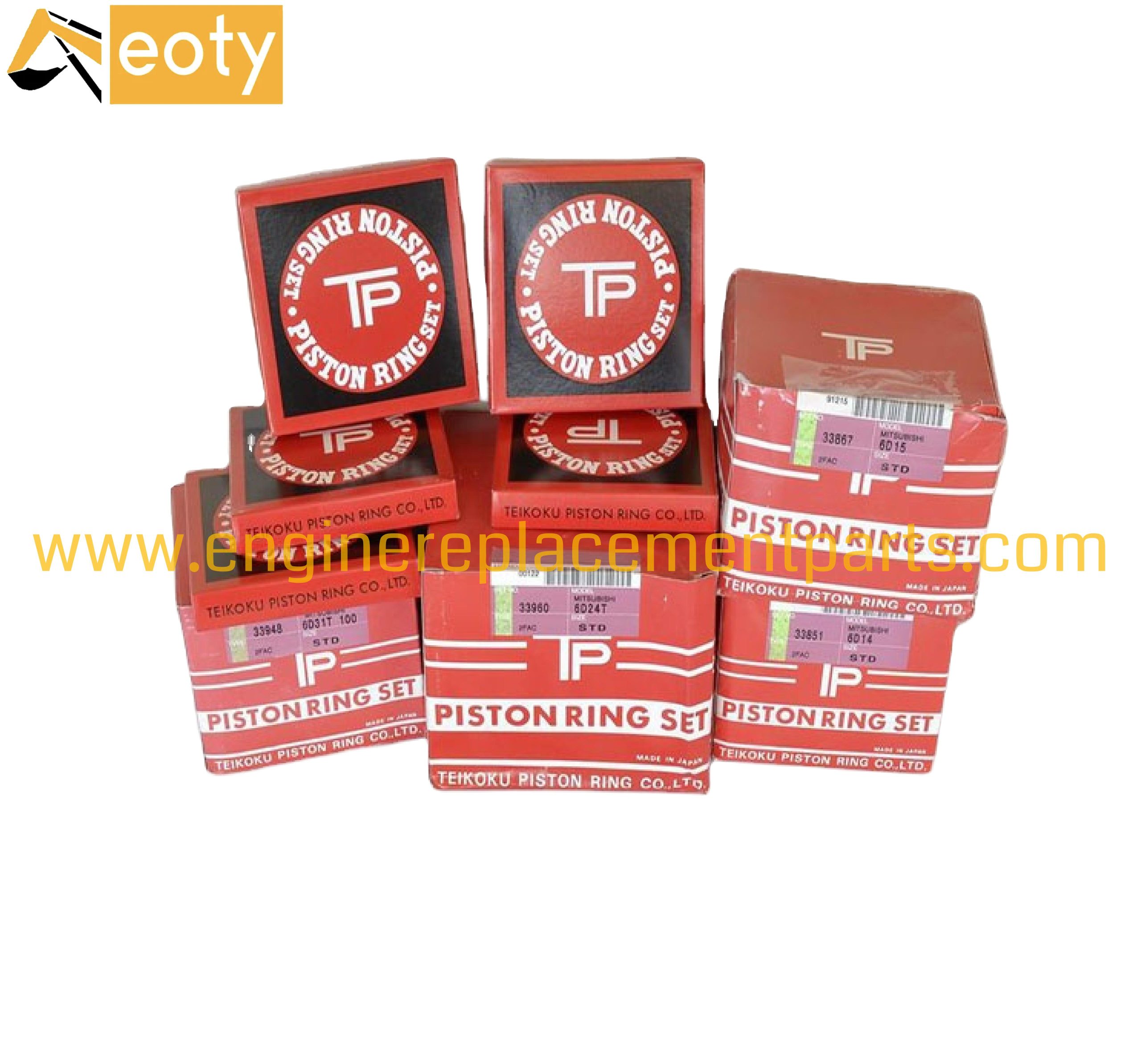 6d24t Ring Piston 33960 Me995636 Piston Ring Set From Saimimi
