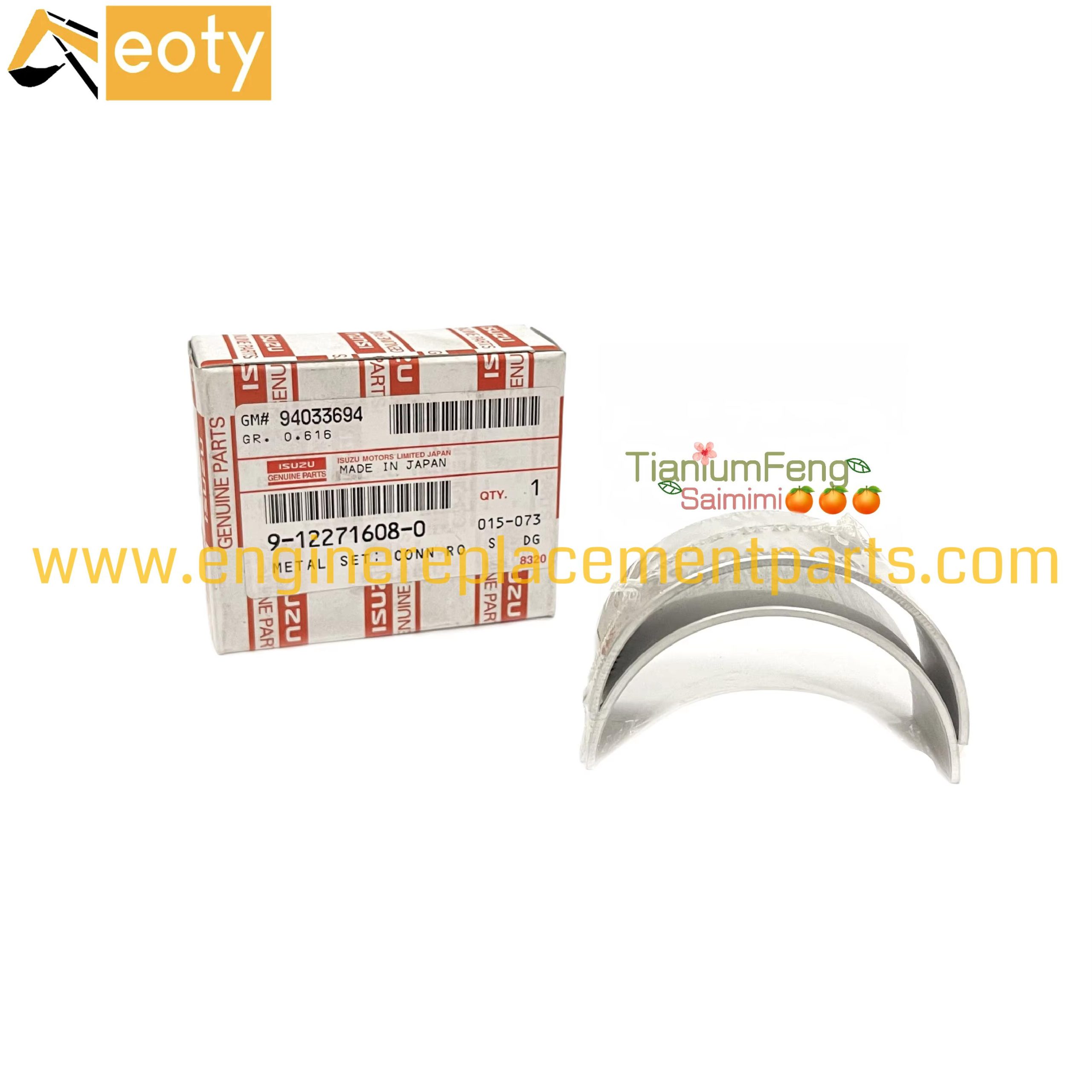 8-97616358-0 4hk1 6hk1 Metal Set Conn Bearing For Excavator Engine Rod Bearing 897616358 Standard Size Std