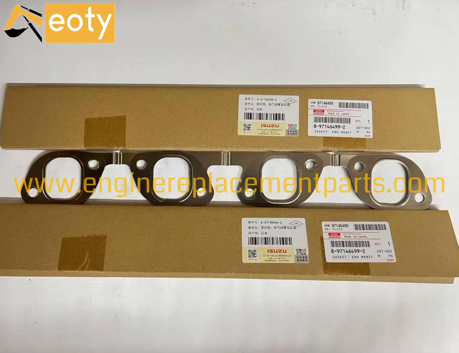 8971464990 8-97146499-0 Exhaust Manifold 4hf1 Head Gasket Suitable For Isuzu Npr Nkr Xd 4hk1