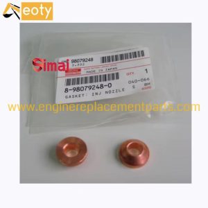 Isuzu 4HK1 Engine Injector Nozzle Gasket 8980792480 / 8-98079248-0