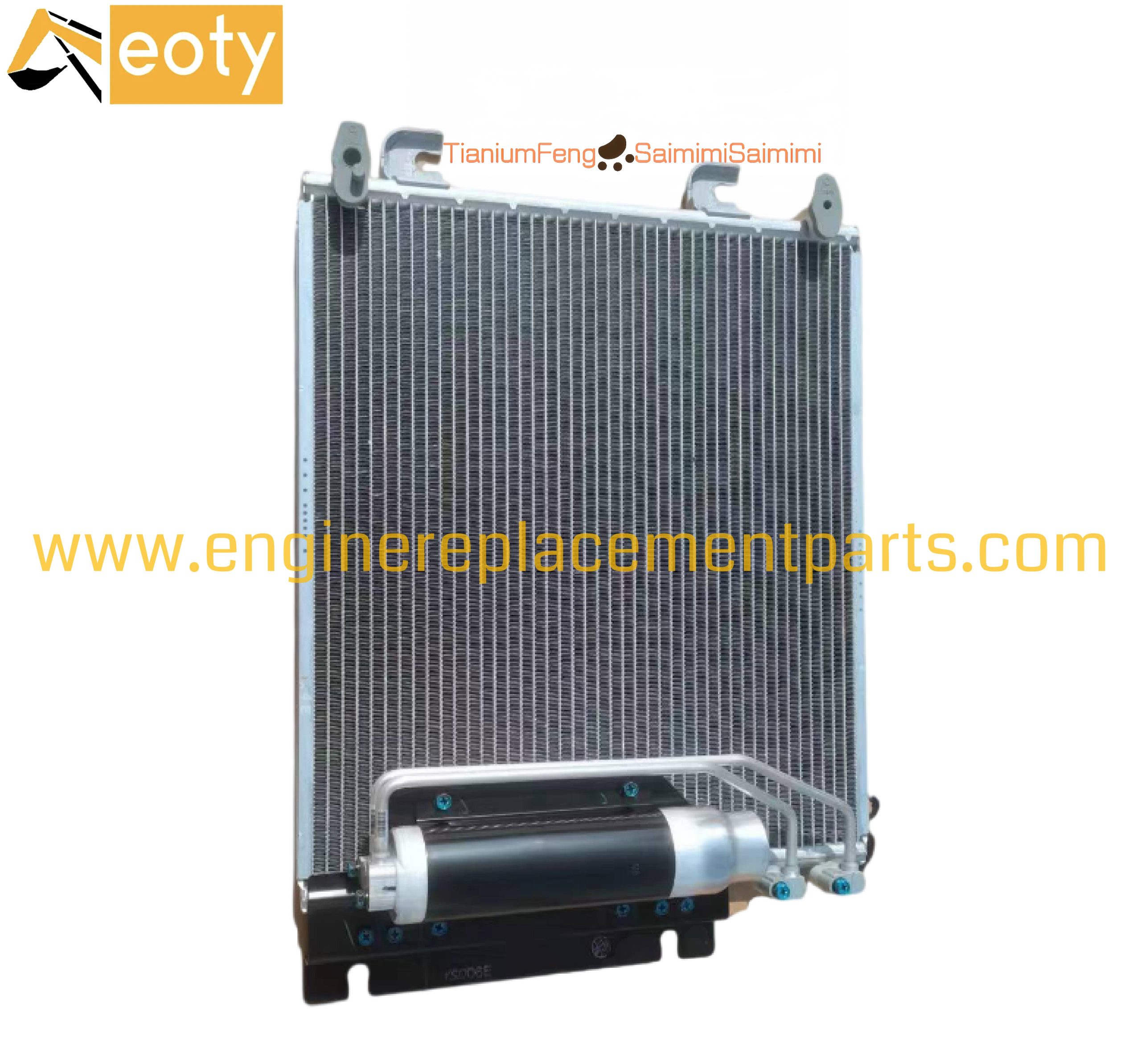 A/c Condenser Core 4704924 For Hitachi Engine 4hk1 6hk1 6wg1 Excavator Zx200-5g Zx250h-5g Zx330-5g Zx350k-5g Zx470-5g 6.5kg