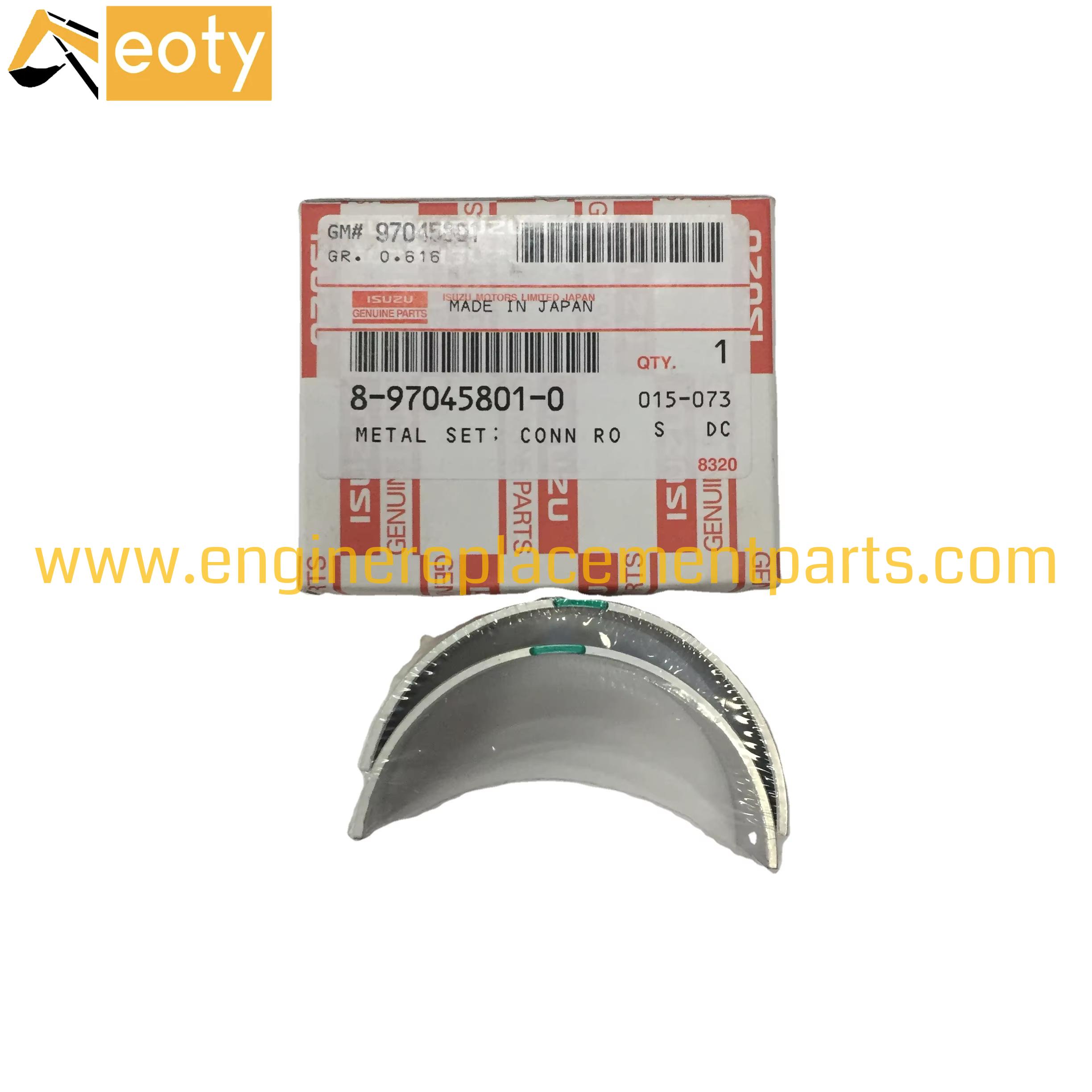 Biela 8970458010 4hf1 Bearing Con Rod 8-97045801-0 For Isuzu