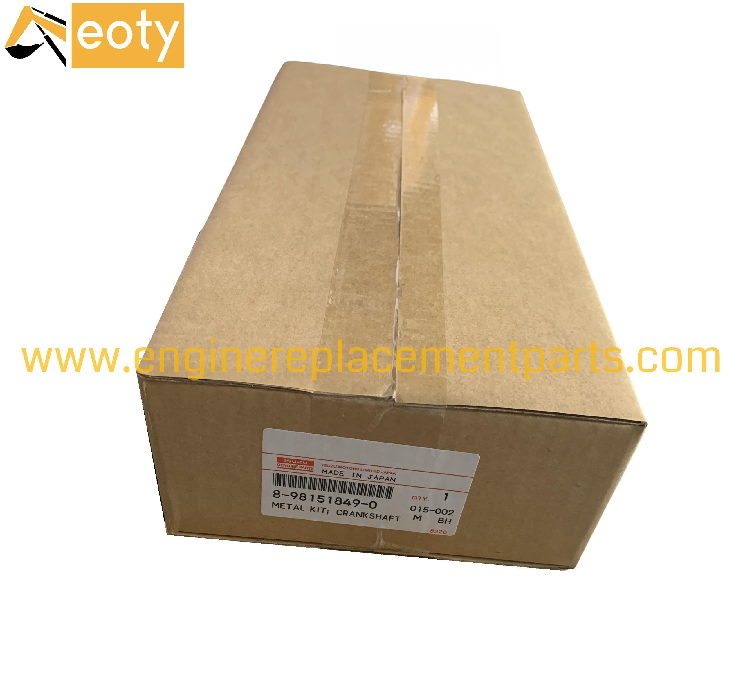 Crankshaft Metal Kit 8981518491 8976067090 8-98151849-1 For Isuzu 6wg1t Excavator Engine Main Bearing