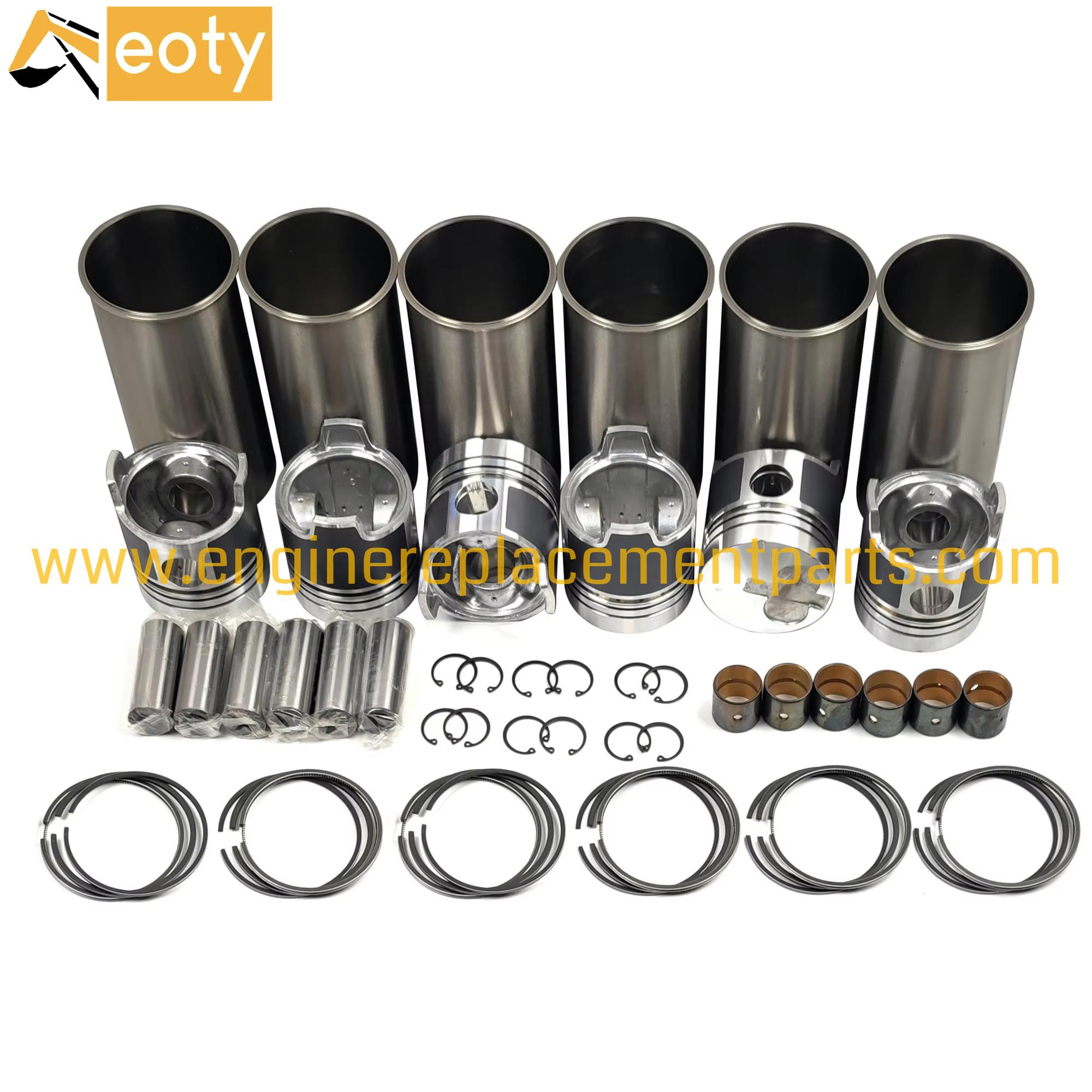 Cylinder Liner Kit 11461-68010 Piston Set 13101-68010 Piston Ring 13011-68020 For Toyota 2h Diesel Engine Repair Set