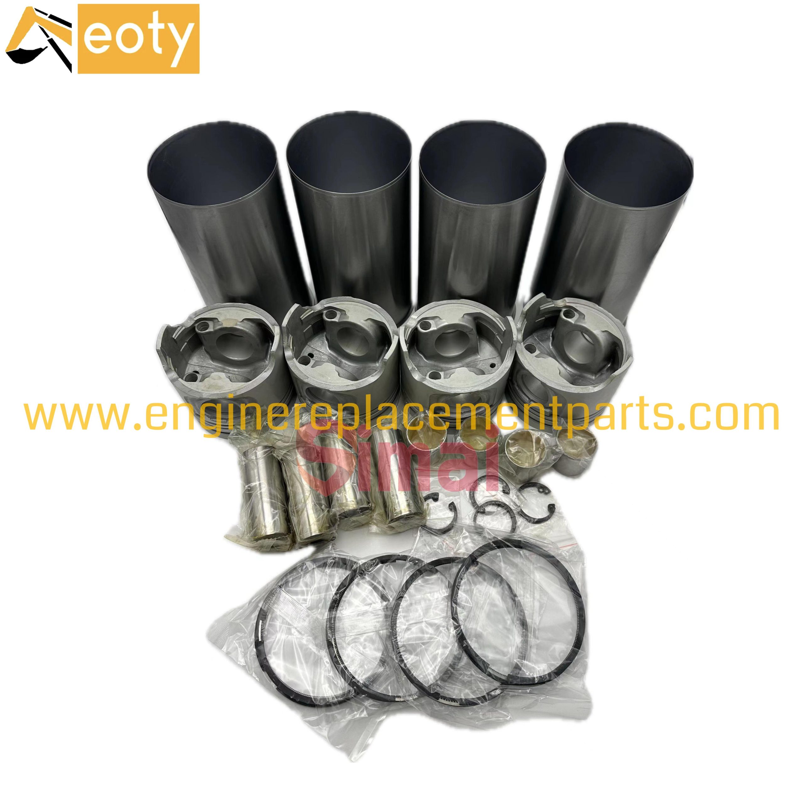 Cylinder Repair Kits 4hg1t 6hh1 Rebuild Kit Liner Kit 4jh1 For Isuzu