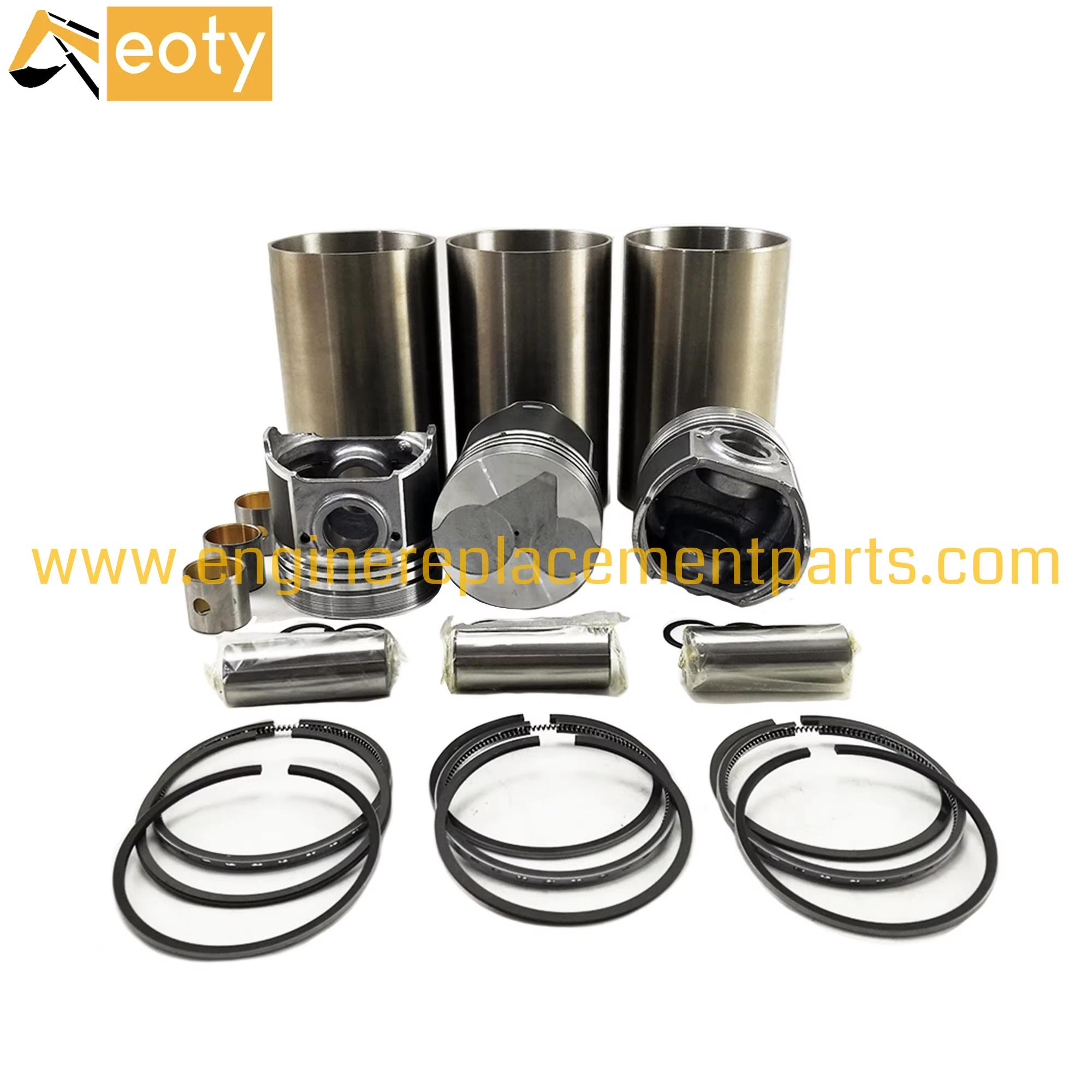 D1403 Cylinder Liner Kit Liner 16427-02310 Piston 16427-21110 Ring 16427-21050 For Kubota Machinery Engine Repair Parts Set