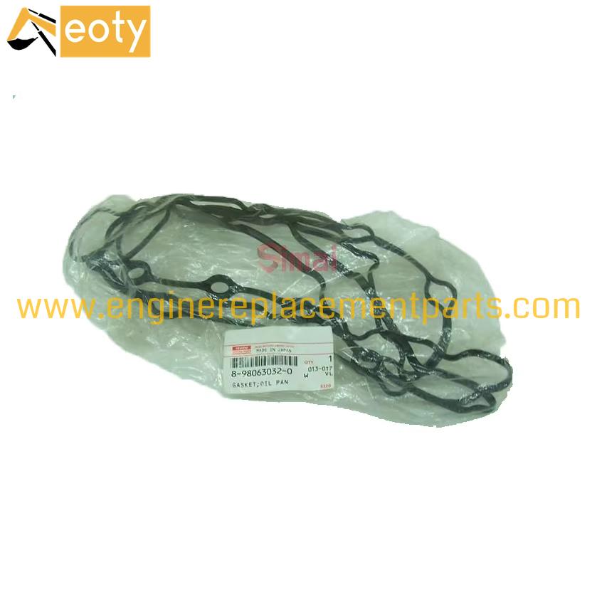Diesel Engine Part Original 6hh1 6hk1 6wg1 Engine Parts Oil Pan Gasket Kit 8-98063032-0 8980630320 For Isuzu Excavator