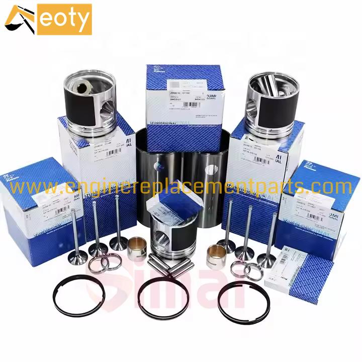 Diesel Engine Parts Liner Kit 6d102 J05e 6hk1 4hf1 Piston Ring Cylinder Liner Kit 4hk1 4kh1 4jj1 4hg1 Rebuild Kits