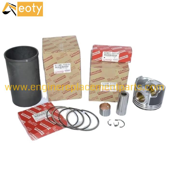 Diesel Engine Parts Liner Kit Ef550 Ef750 Eh700 Piston Rebuid Kit H06c H07c H07d For Hino Repair Kit