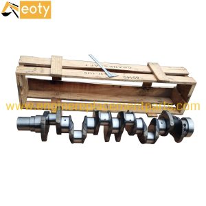 Komatsu 6D140 Engine Crankshaft | EFI Forged Steel | Part 6261-31-1200