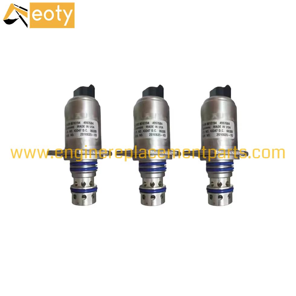 Genuine Hino 6CT CGE8.3 Engine Fuel Flow Valve 4997684 for J05E J08E