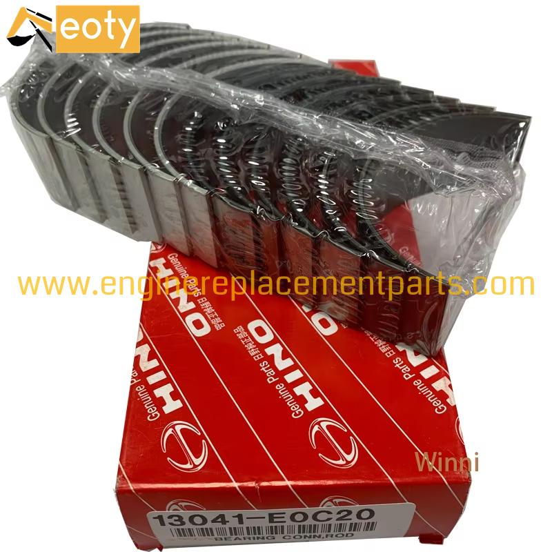 Hino J08E J08C Engine Connecting Rod Bearing 13041-E0700 / 13041-E0C20
