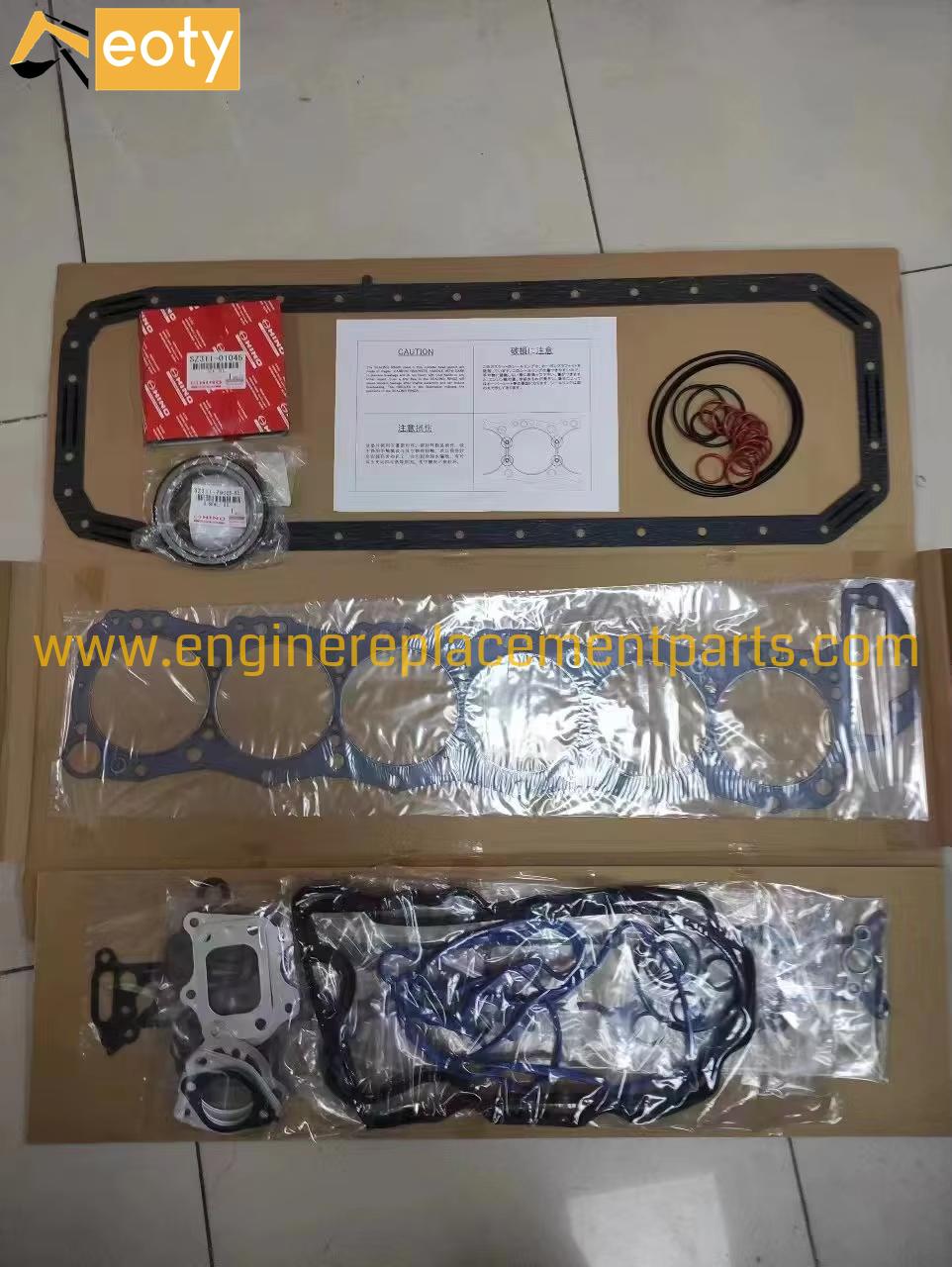 Excavator Genuine Overhaul Gasket Kit J05e Jo8e Gasket Kit S0401-04187 For Sk350-8 Sk330-8