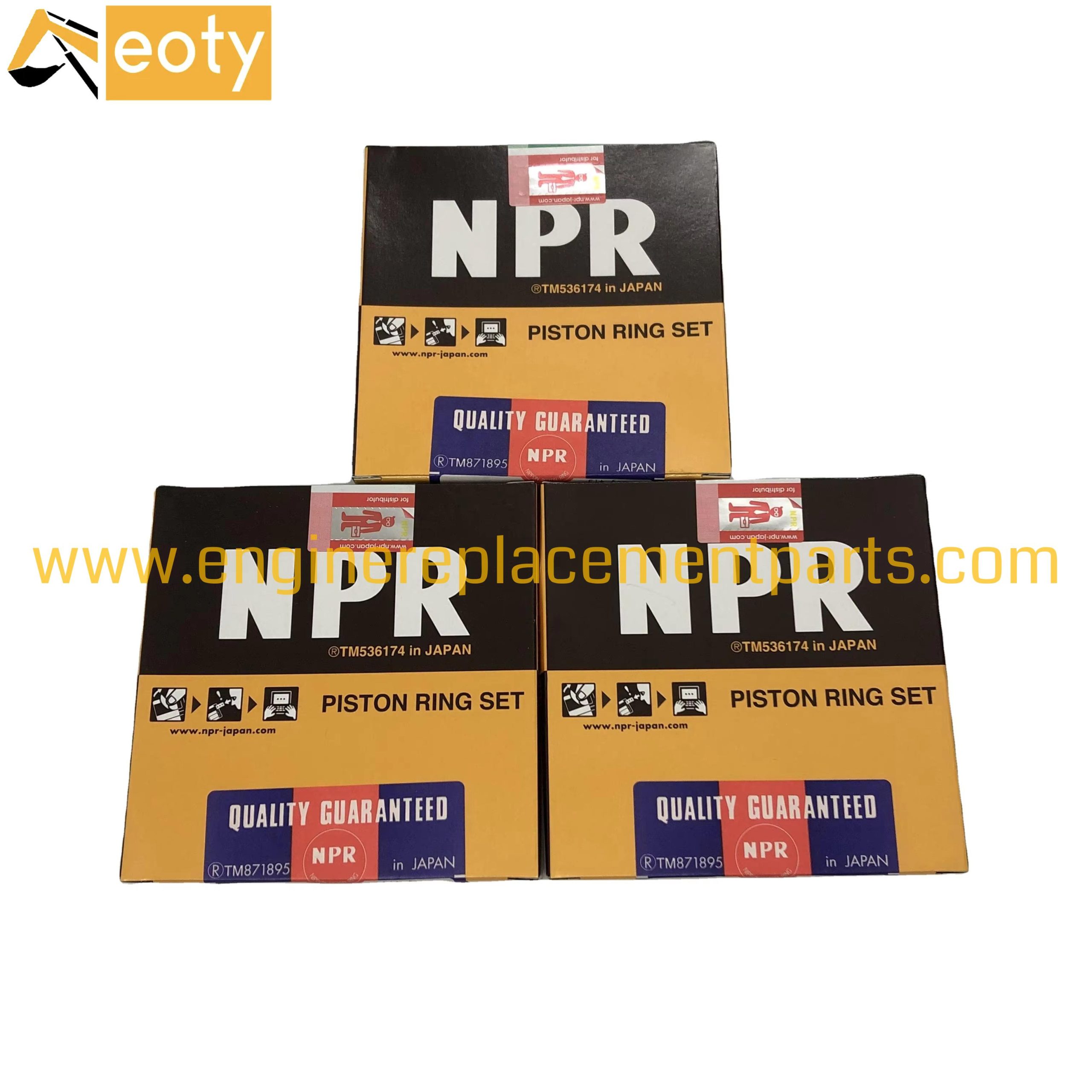 Excavator Piston Ring Npr S6k Ydm30108zx For Mitsubishi Piston Ring S6kt 102mm