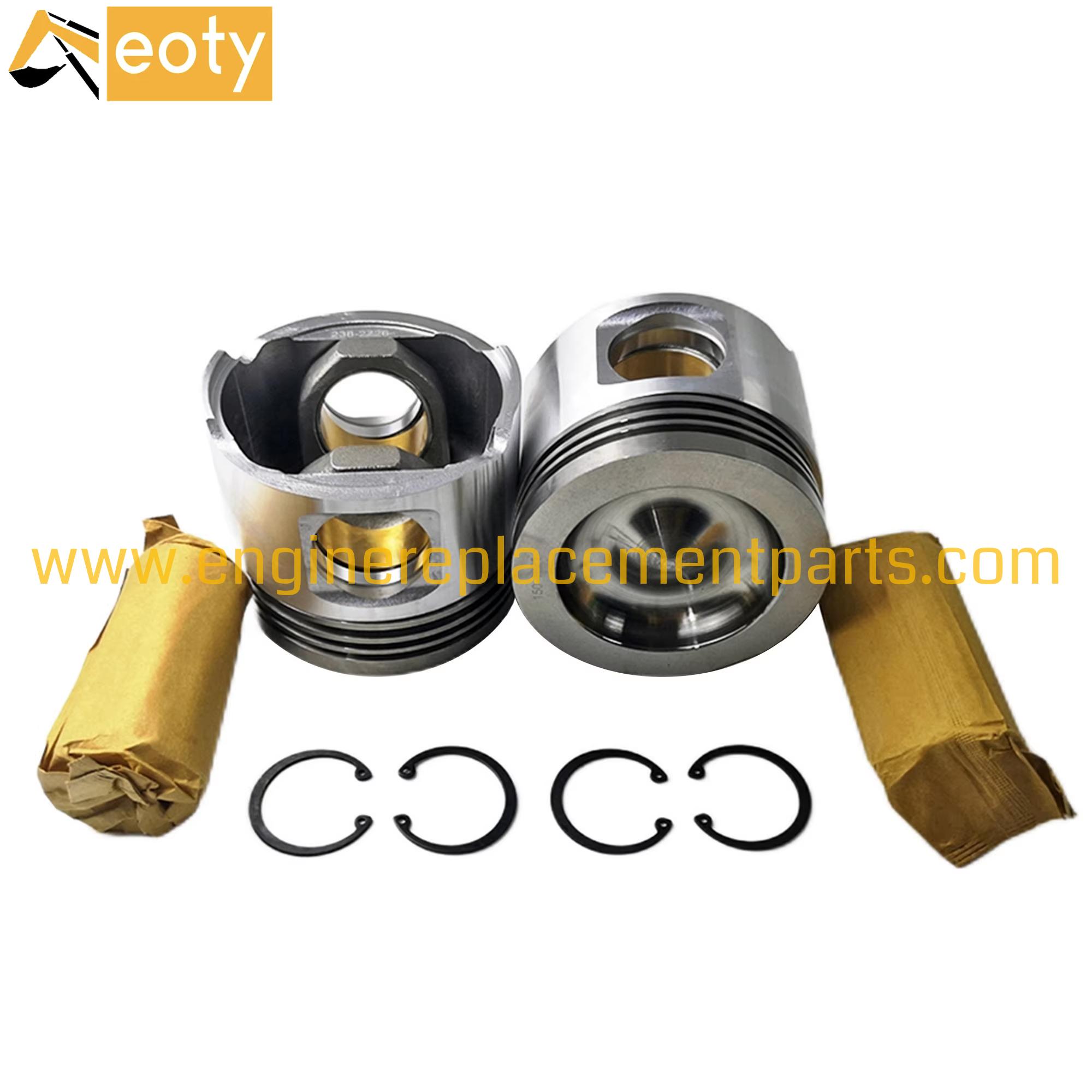 For Caterpillar 950g Ii Bulldozer Diesel Engine 3126 3126e Piston With Pin 238-2726 1504621 150-4621 393-8988 3938988