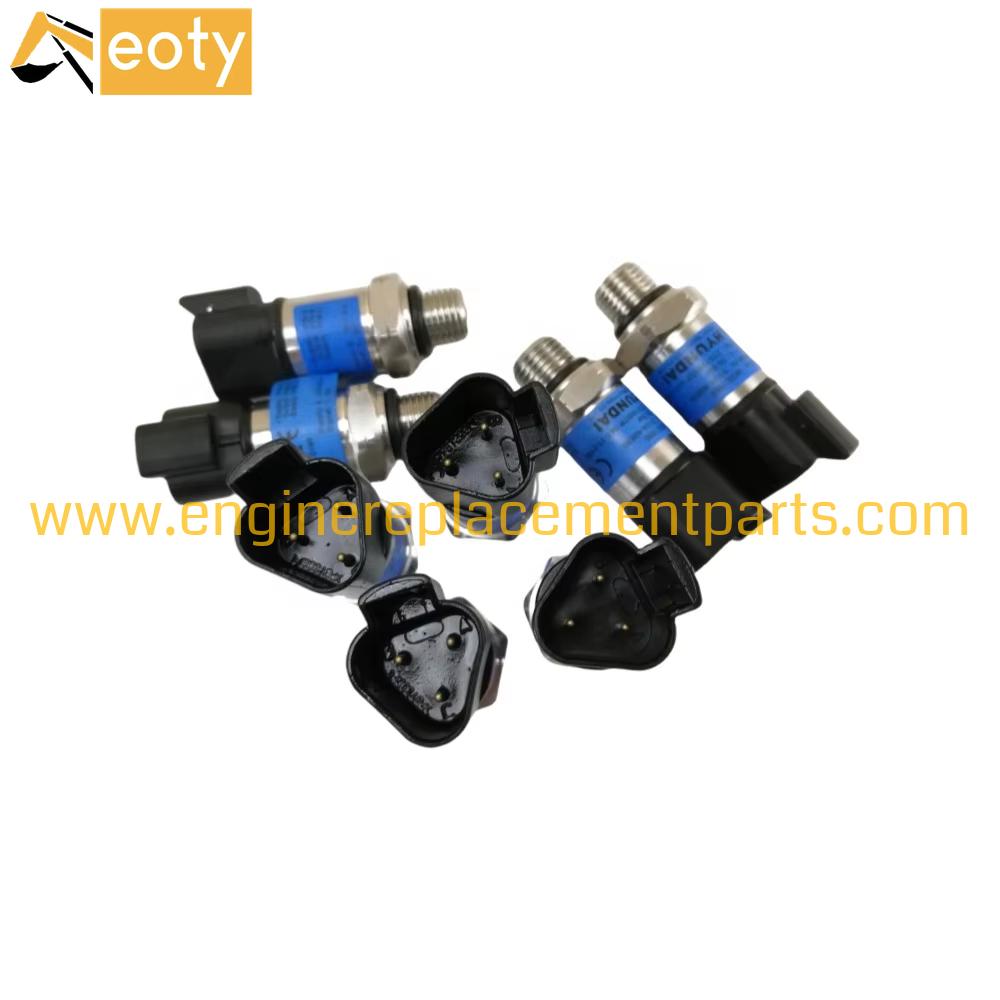 For Hyundai R125 R140 R145 R160 R170 Excavator Engine Parts 50 Bar Hydraulic Main Pump Pressure Sensor 31q4-40620 31q8-40520