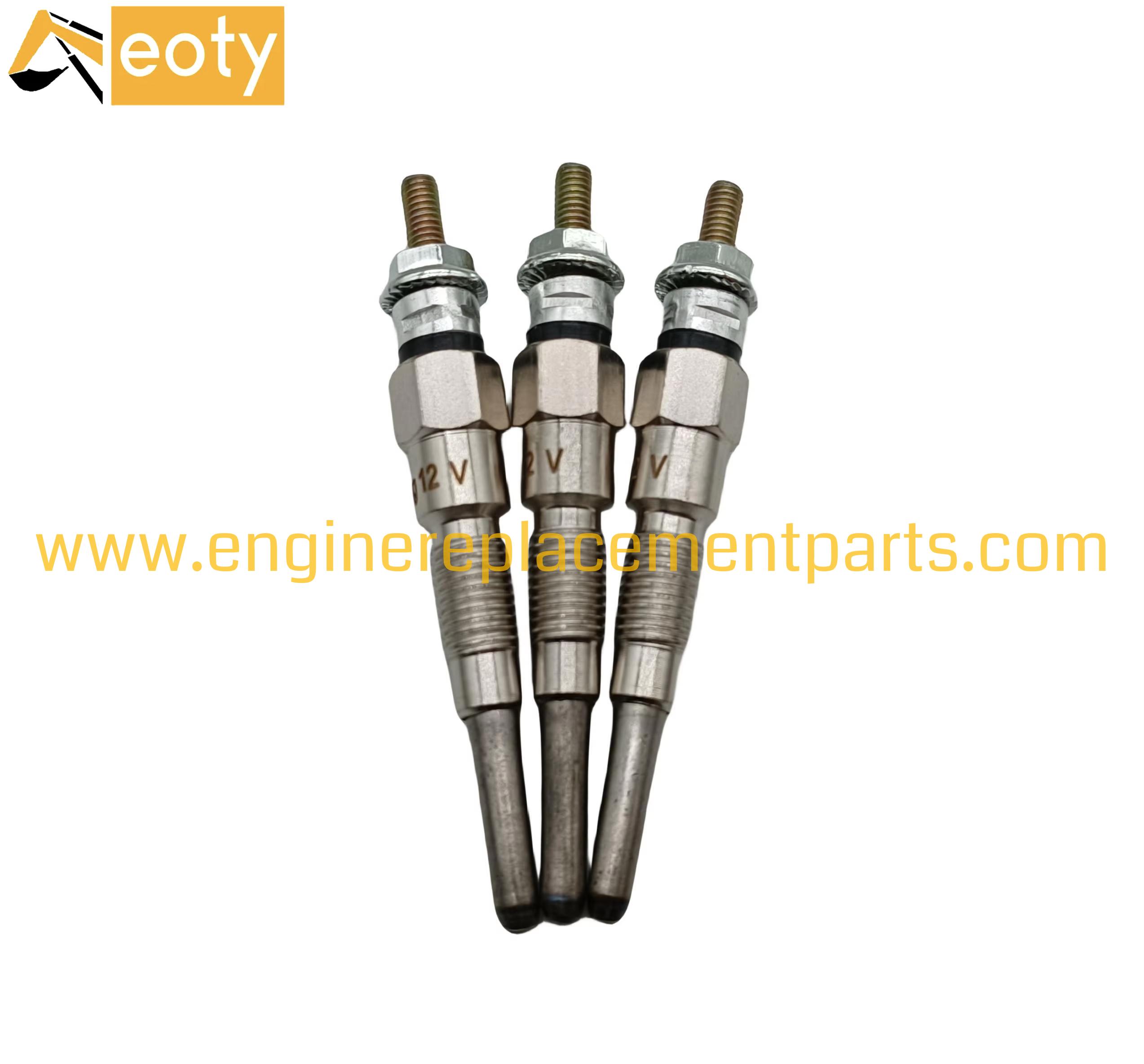 For Kubota Machinery Engine Parts D1005 Glow Plug 8mm 12v