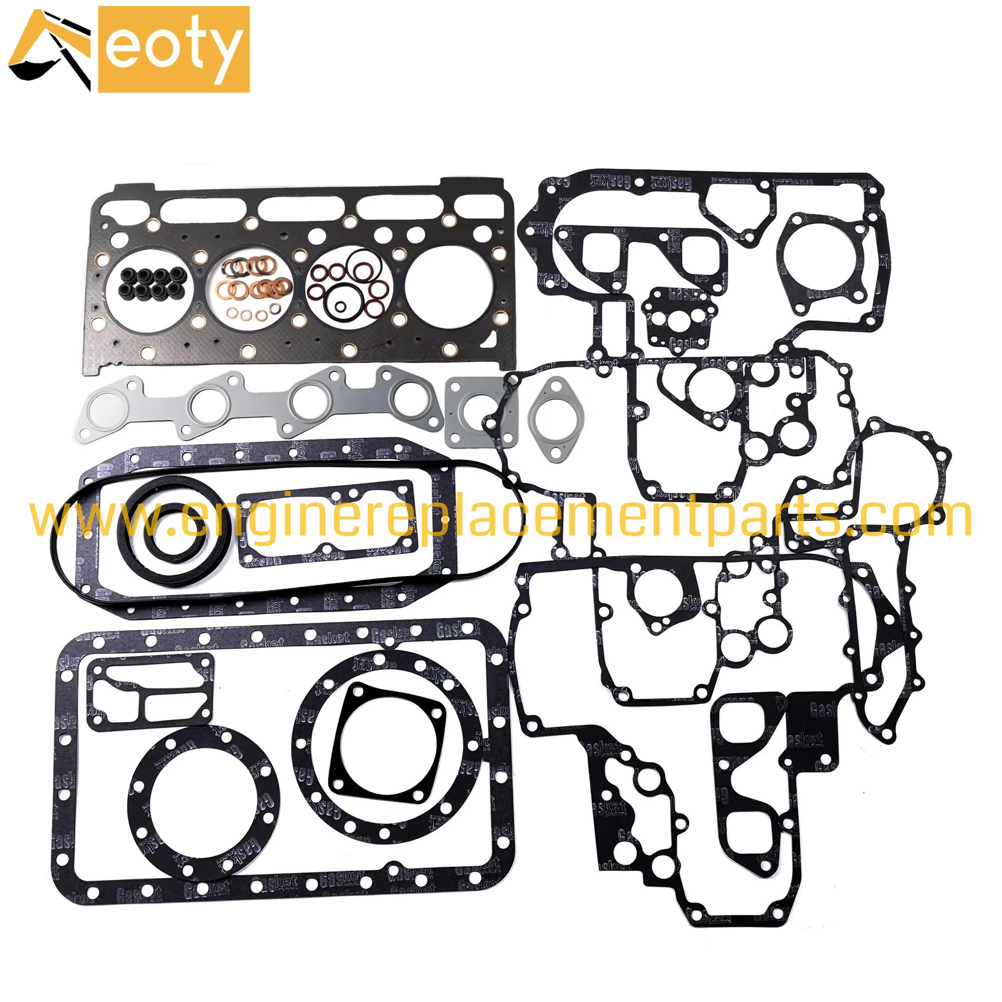 For Kubota Machinery Engine Repair Set V2003 Full Gasket Kit 07916-29505 1g726-21772