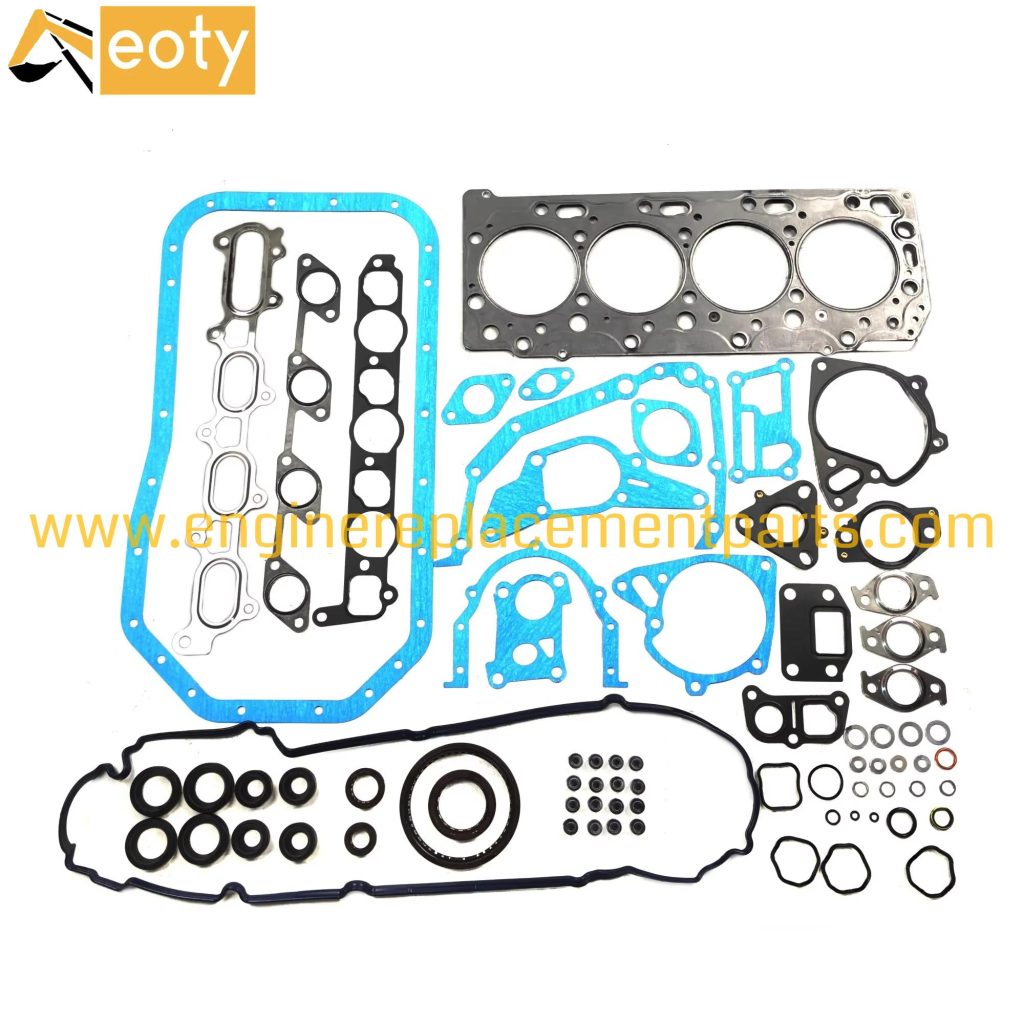 OEM 4D56U Full Gasket Kit for Mitsubishi Construction Machinery | 1000A406, 1000A407, 1005A205