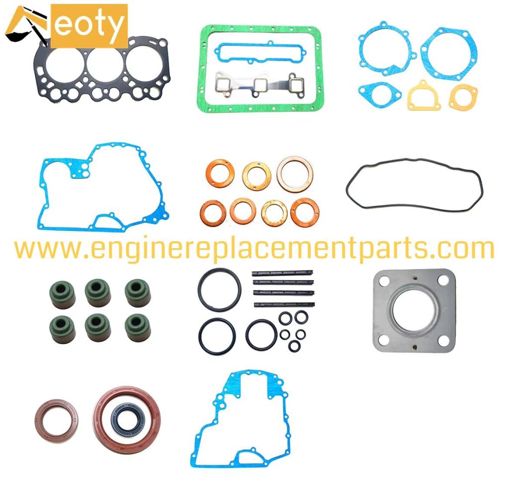 Mitsubishi L3E Diesel Engine Overhaul Gasket Kit Set – 30L11-05101, 30L94-15010