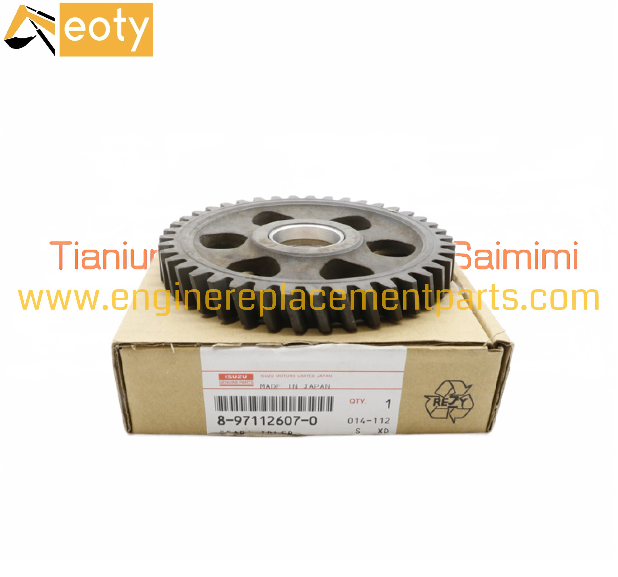 Frr Fsr 6hk1 6hh1 Engine Gear 8-97112607-0 Idler Gear 8971126070 Suitable For Isuzu Engine