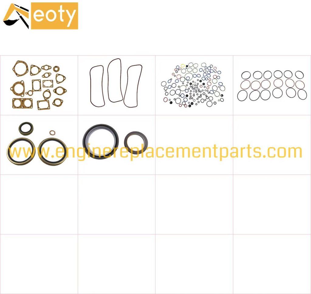 Komatsu 6D140-5 Engine Gasket Kit | OEM 6261-K2-9900 | Full Bottom End Repair Set