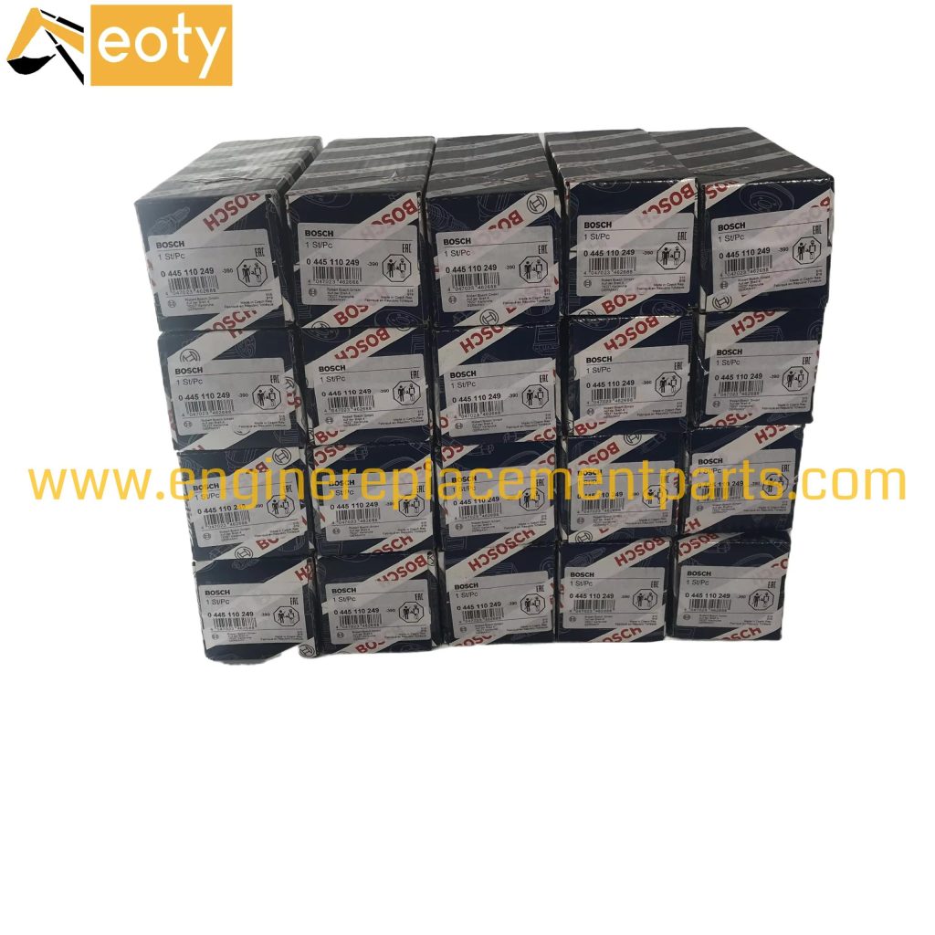 Genuine Bosch 0445110249 WE011-3H50A Common Rail Fuel Injector for Ford Ranger & Mazda BT50 (4pcs)