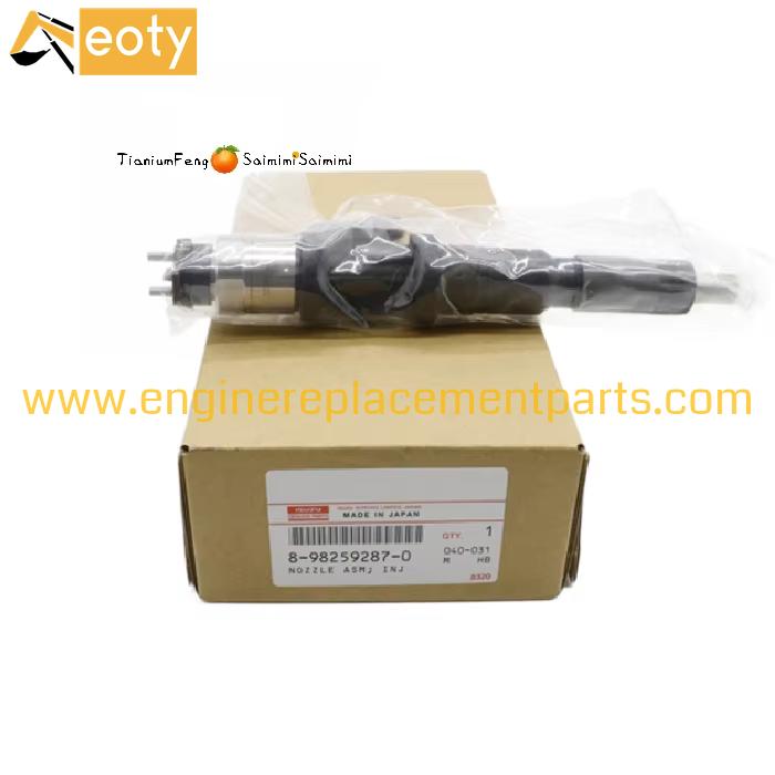 Genuine 6wg1-tc 6wf1 6uz1 Stage 3 Diesel Engine Fuel Injector Assembly 295050-1560 8-98259287-0 8982592870