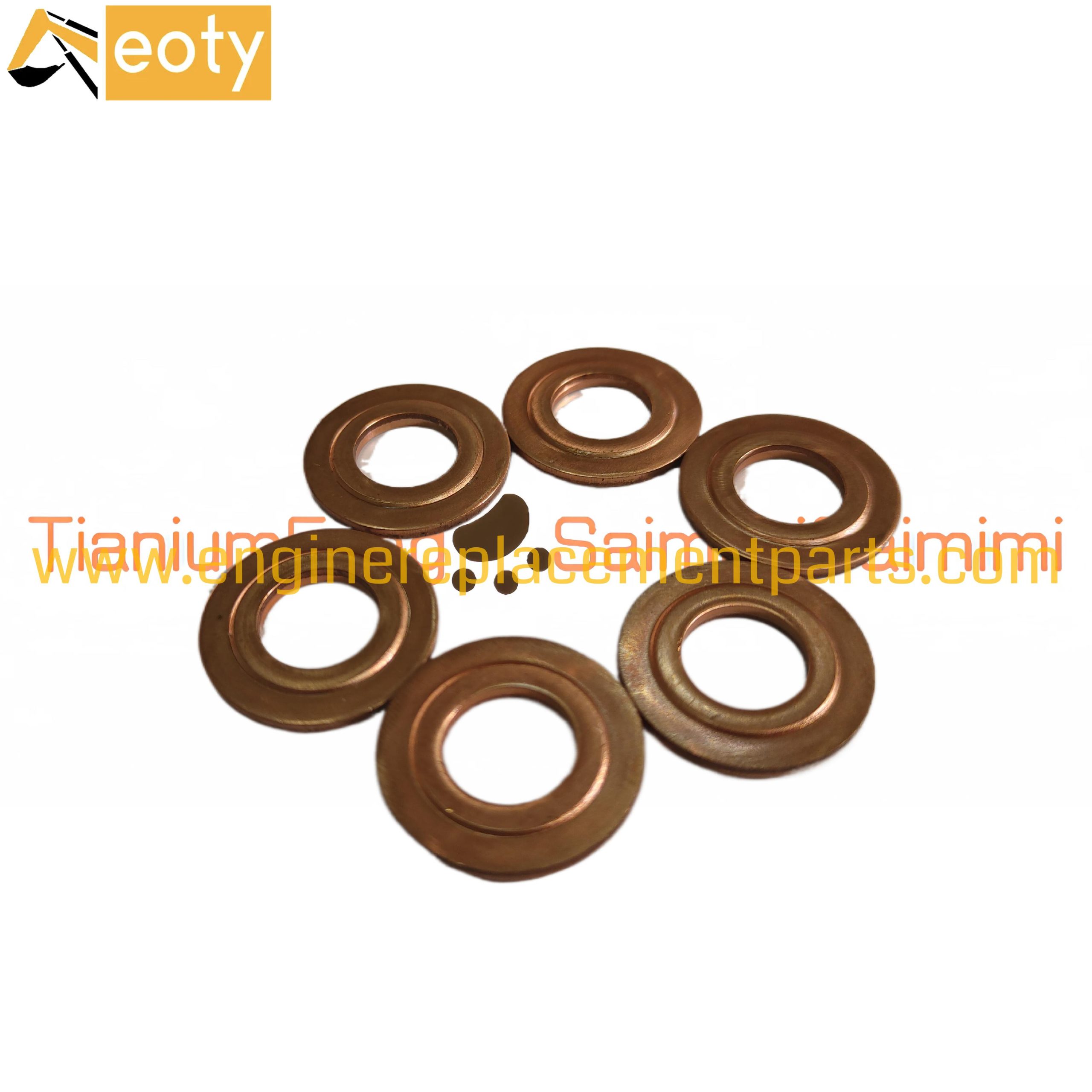 Genuine 8-98486346-0 Fuel Injector Nozzle Gasket Nozzle Seal 8984863460 Saimimi Guangzhou Warehouse