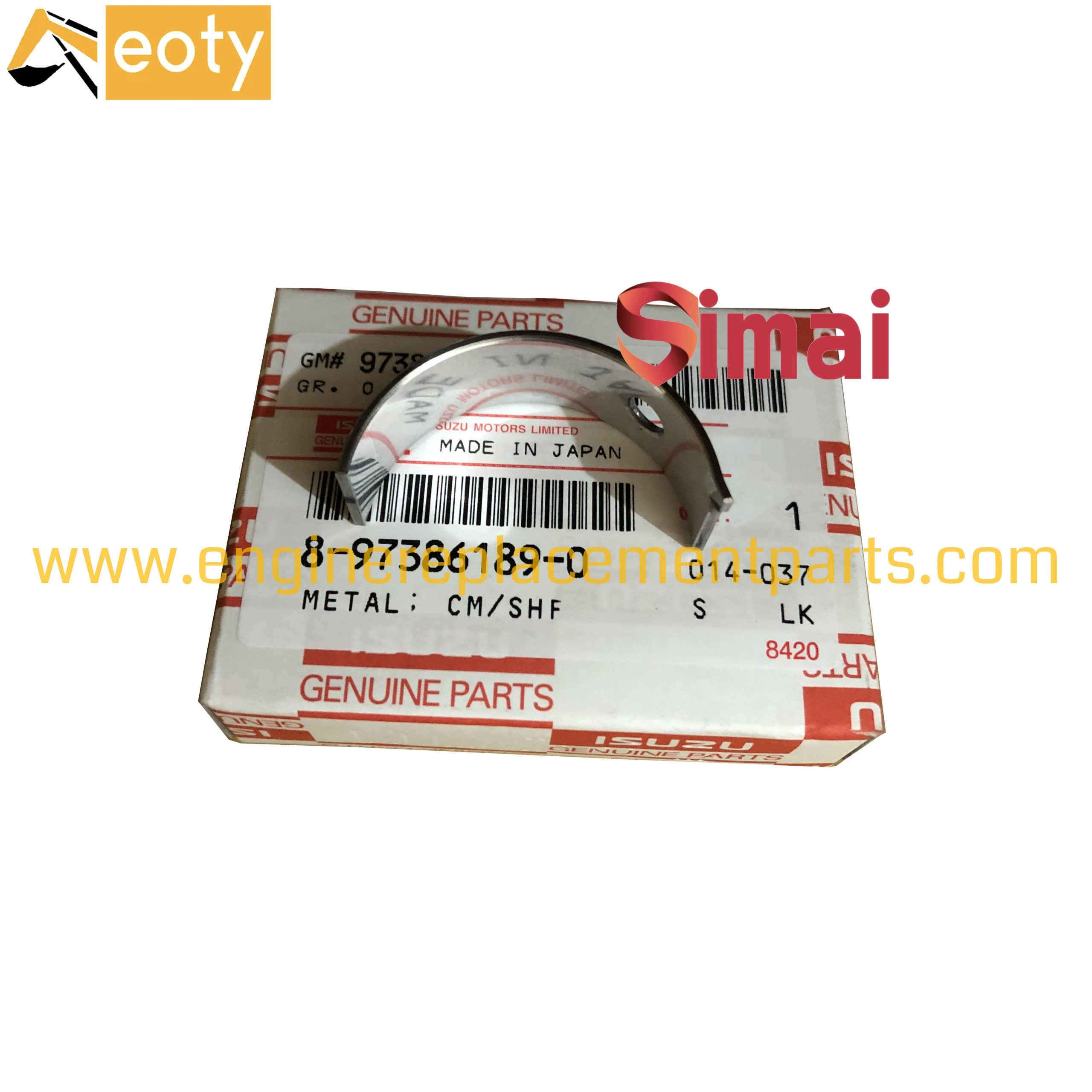 Genuine 8973861890 Camshaft Metal 8-97386189-0 For Isuzu 4hf1 4hg1 4hk1 6he1 6hk1