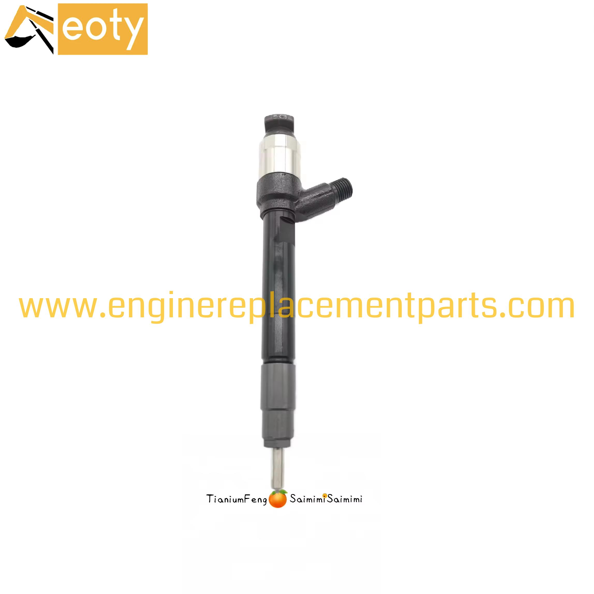 Genuine 89822473540 Common Rail Fuel Injector Assembly 23670-0e100 Fuel Oil Injection Nozzle Assembly 295050-1950 From Saimimi