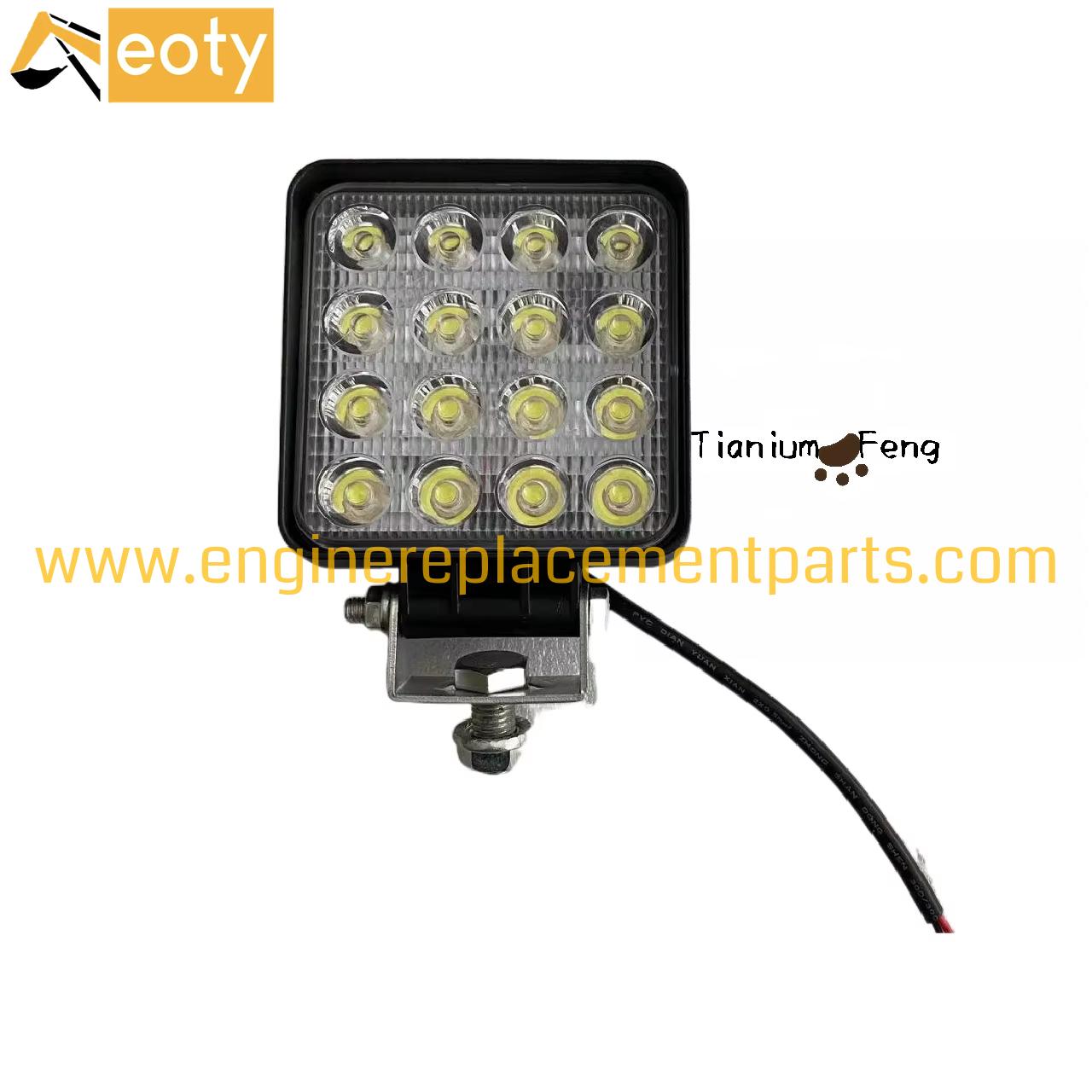 Genuine Aftermarket Led Engine Headlight For 12v/24v Digging The Headlights For All Excavator Engine Model