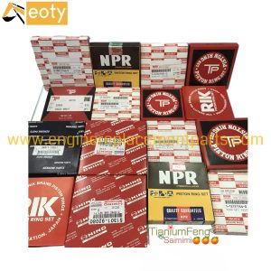 OEM Piston Ring Set for 4D95 6D95 4HK1 6HK1 6WG1 6BD1 6BG1T J05E J08E S6K Engines