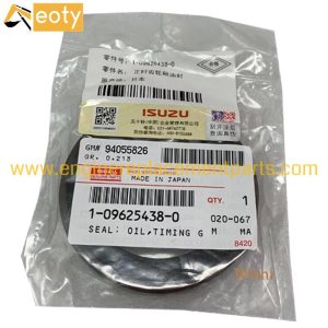 Genuine Isuzu Engine Timing Gear Case Oil Seal 1-09625438-0 for 4BG1, 4BD1, 6BG1, 6BD1
