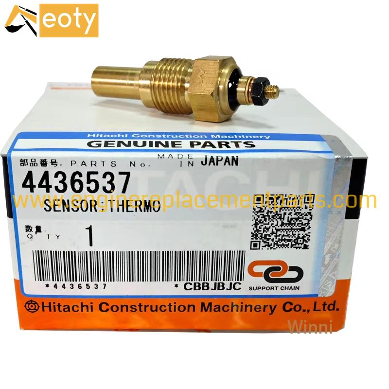 Hitachi ZAX200 Excavator Water Temperature Sensor 4436537 | Genuine OEM Part